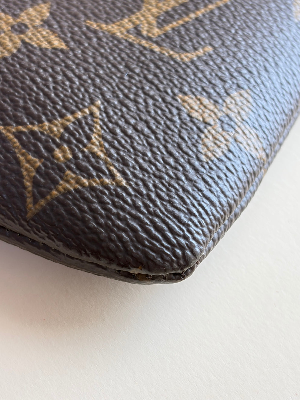 Louis Vuitton Black Monogram canvas daily pouch