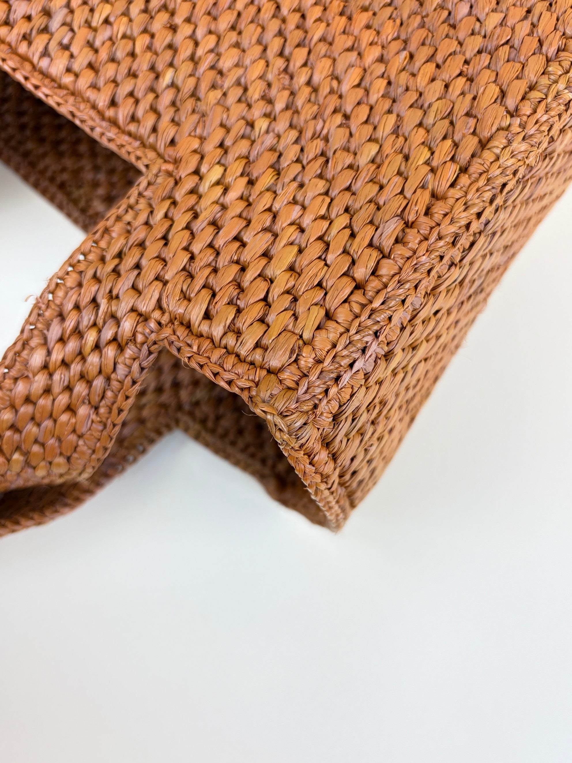 Loewe Bicolor Paula's Ibiza Raffia Tote Bag