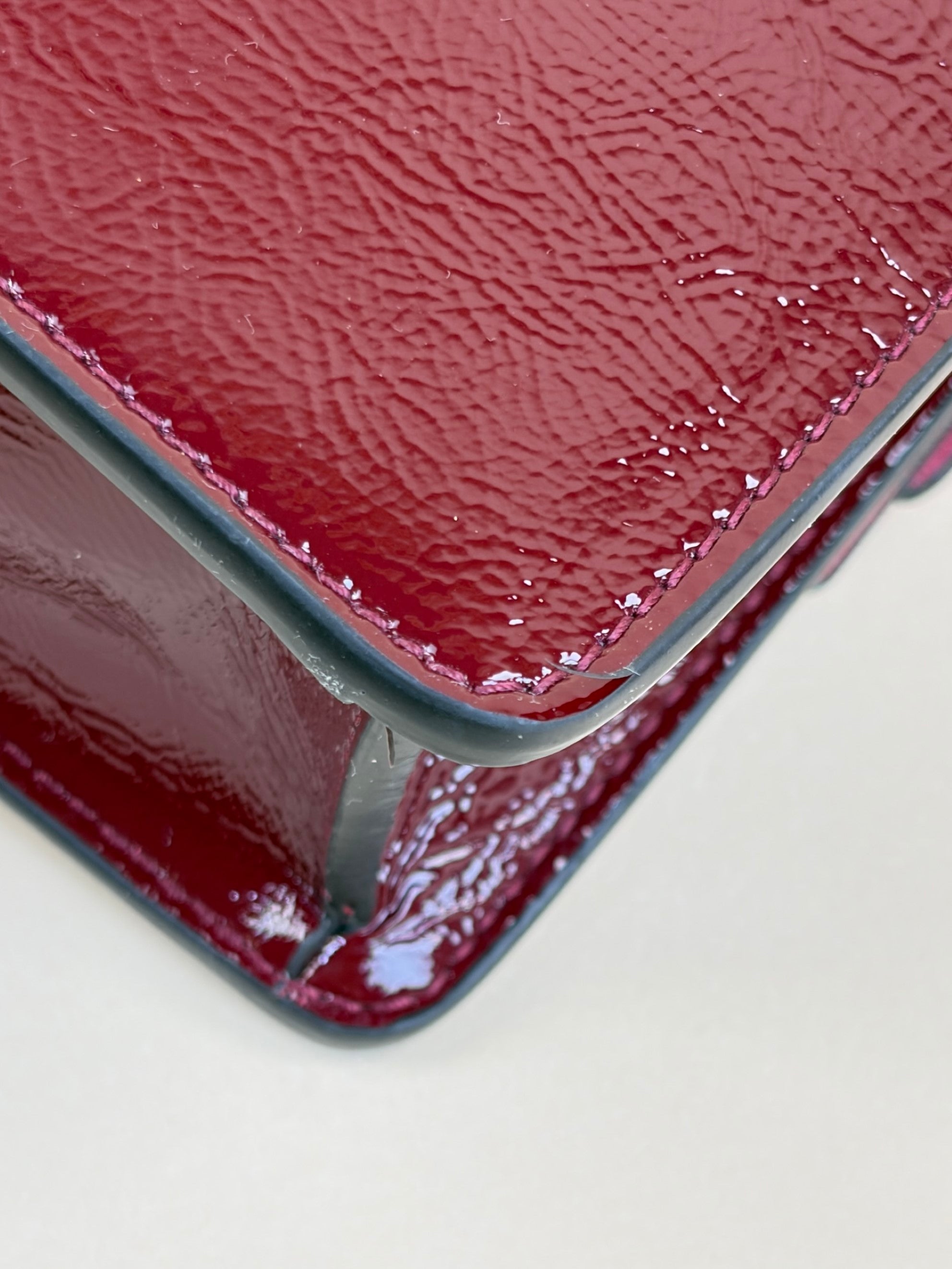 Gucci Red Rosso Ancora Dionysus Mini Bag