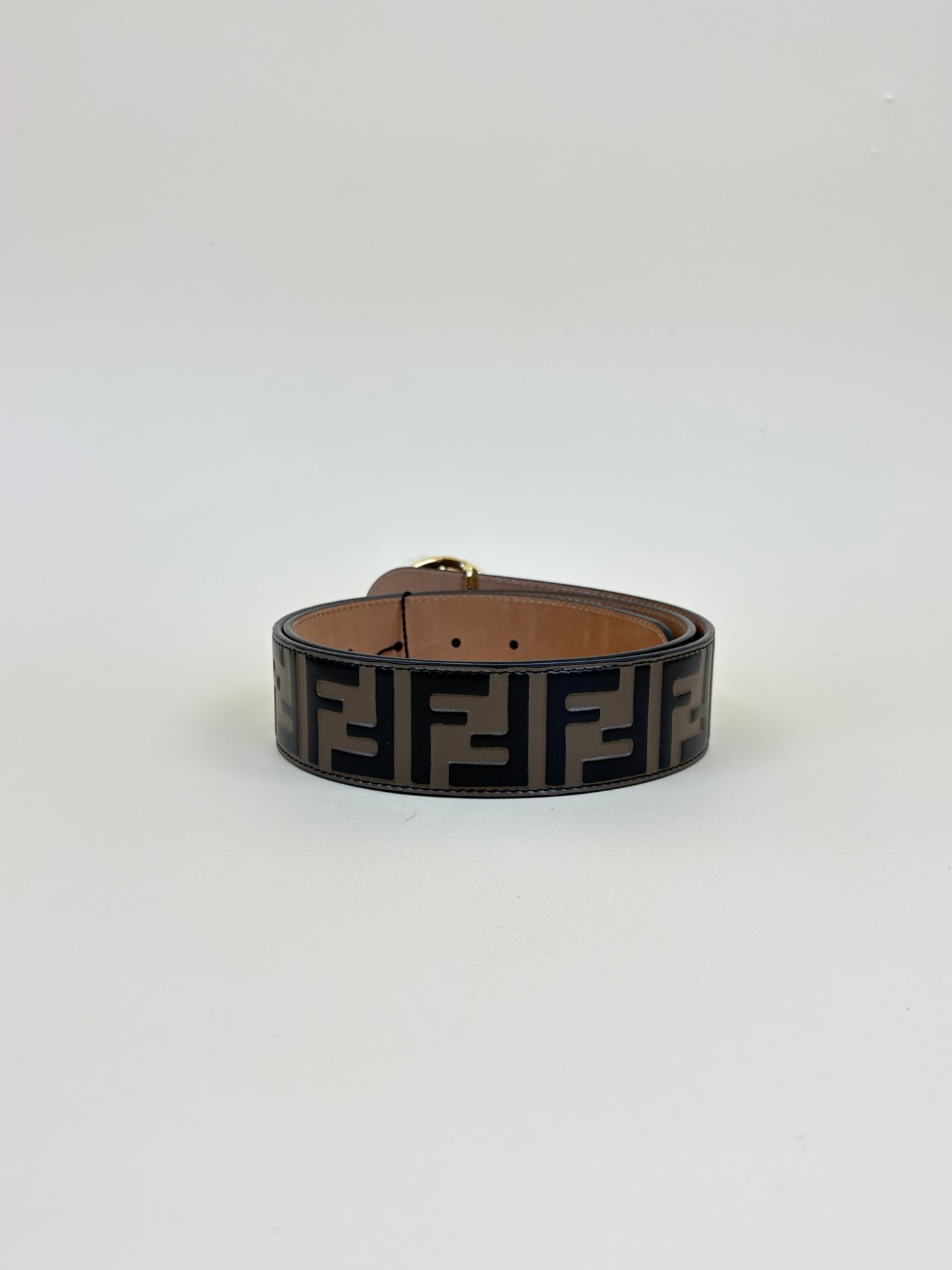 Fendi Bicolor FF Belt 36