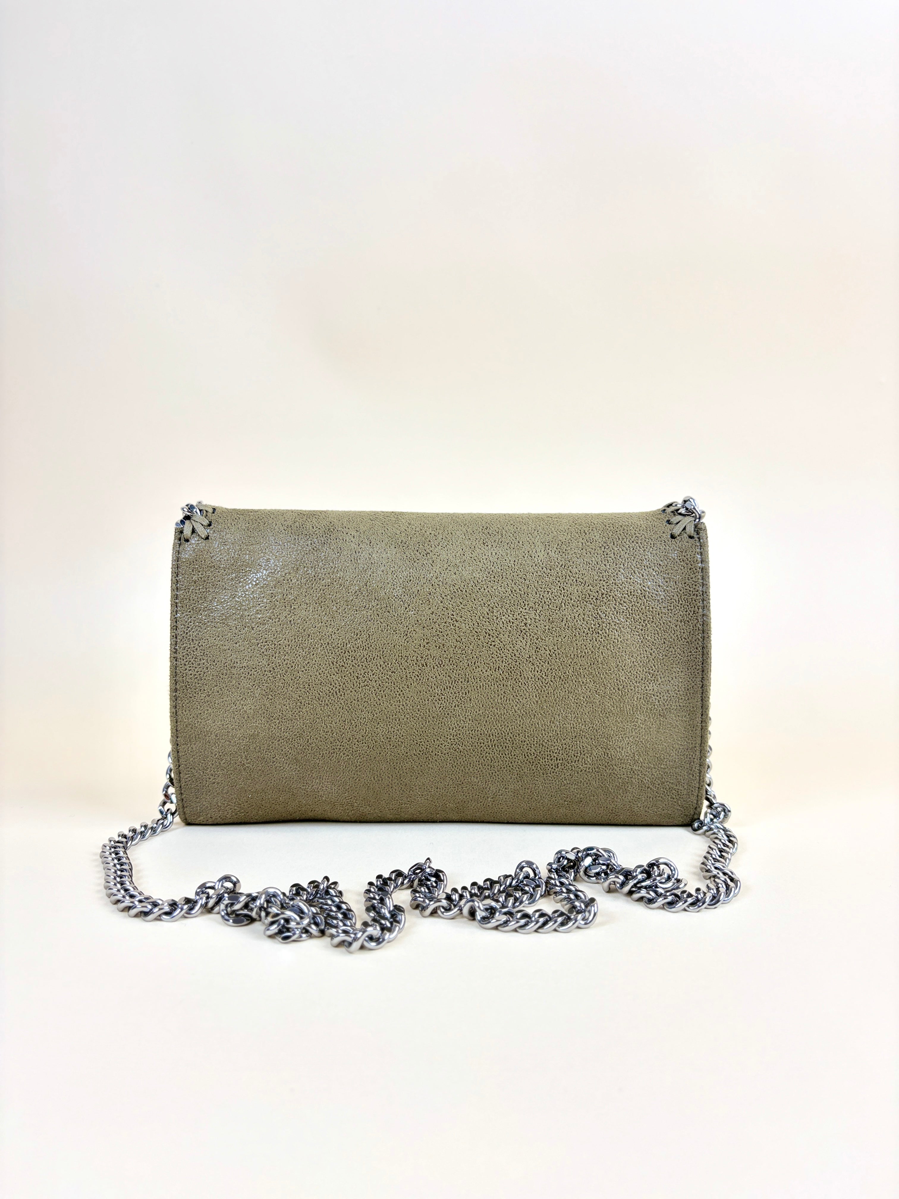 Stella Mccartney olive Falabella wallet Bag