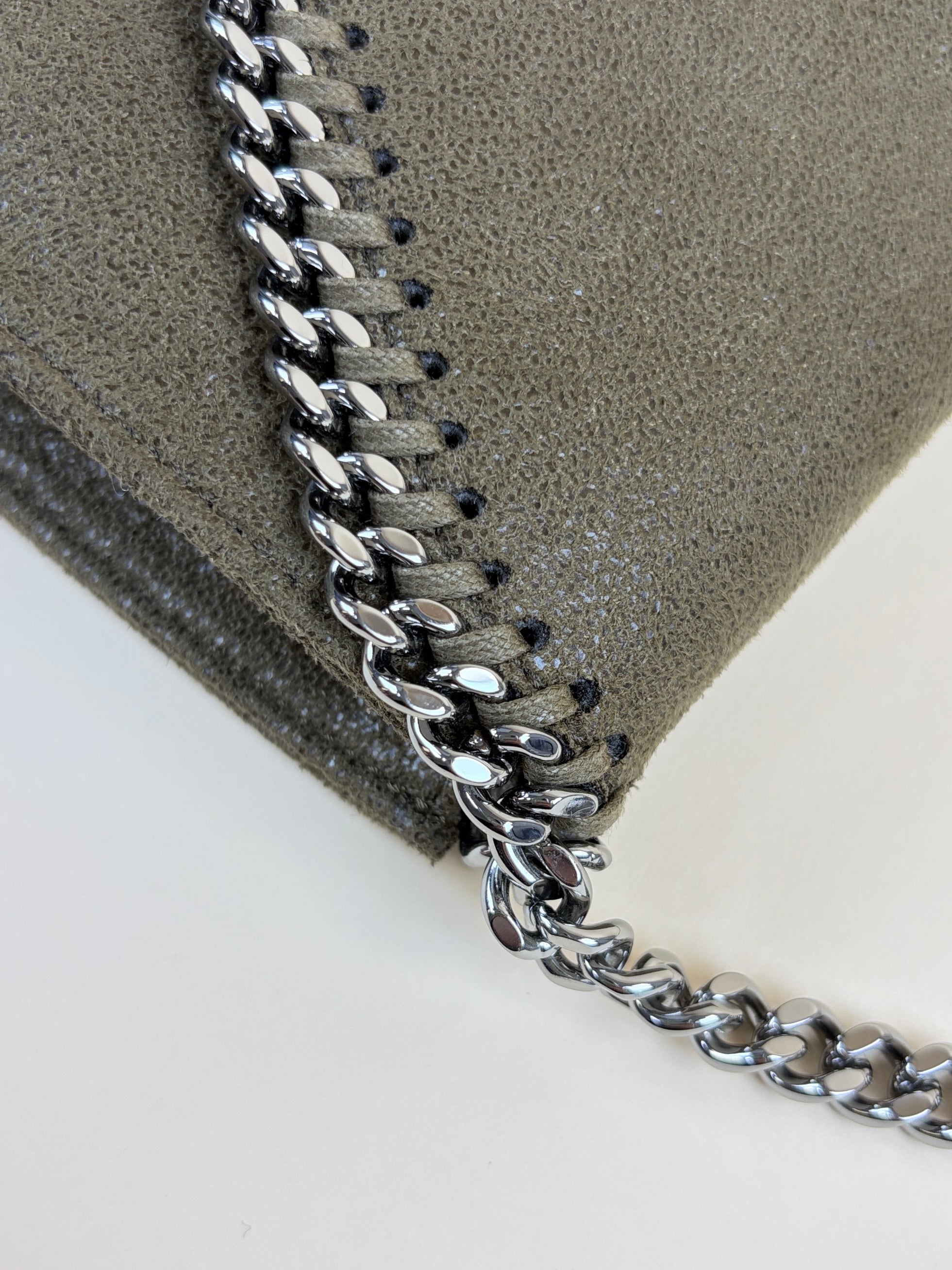 Stella Mccartney olive Falabella wallet Bag