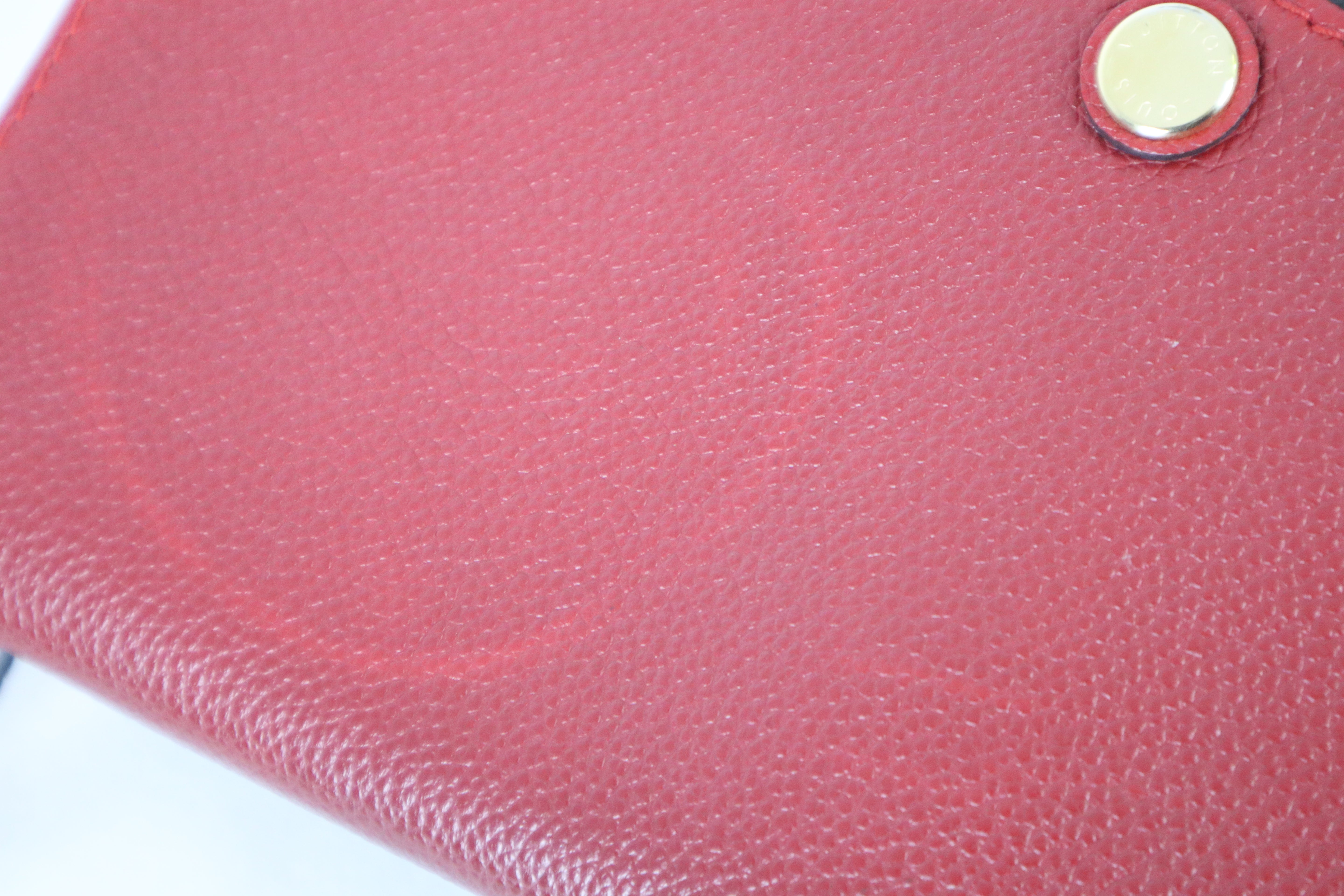 Louis Vuitton Monogram Red Twice Pochette Crossbody Bag-Pochette-Louis Vuitton-The Closet Egypt