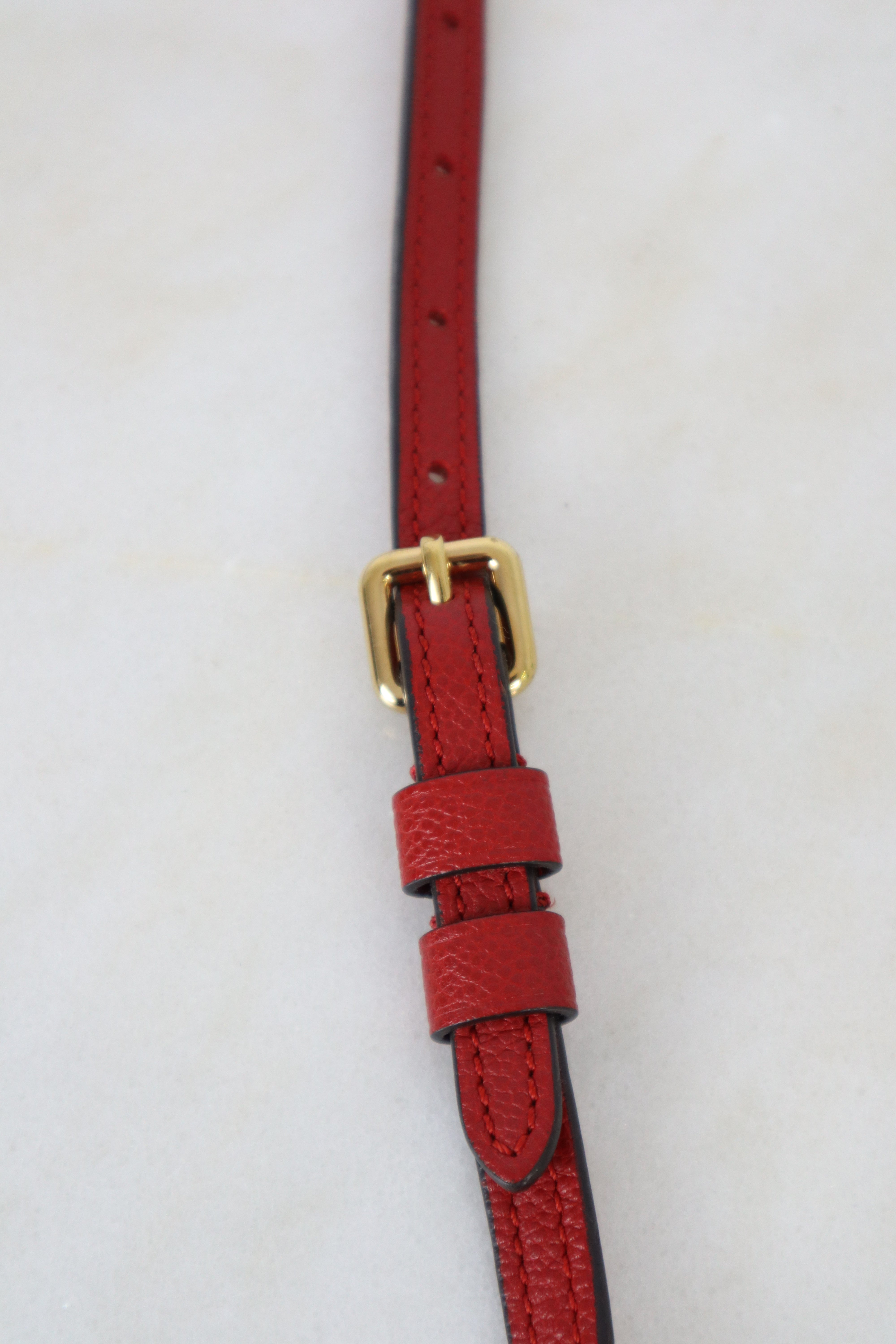 Louis Vuitton Monogram Red Twice Pochette Crossbody Bag-Pochette-Louis Vuitton-The Closet Egypt
