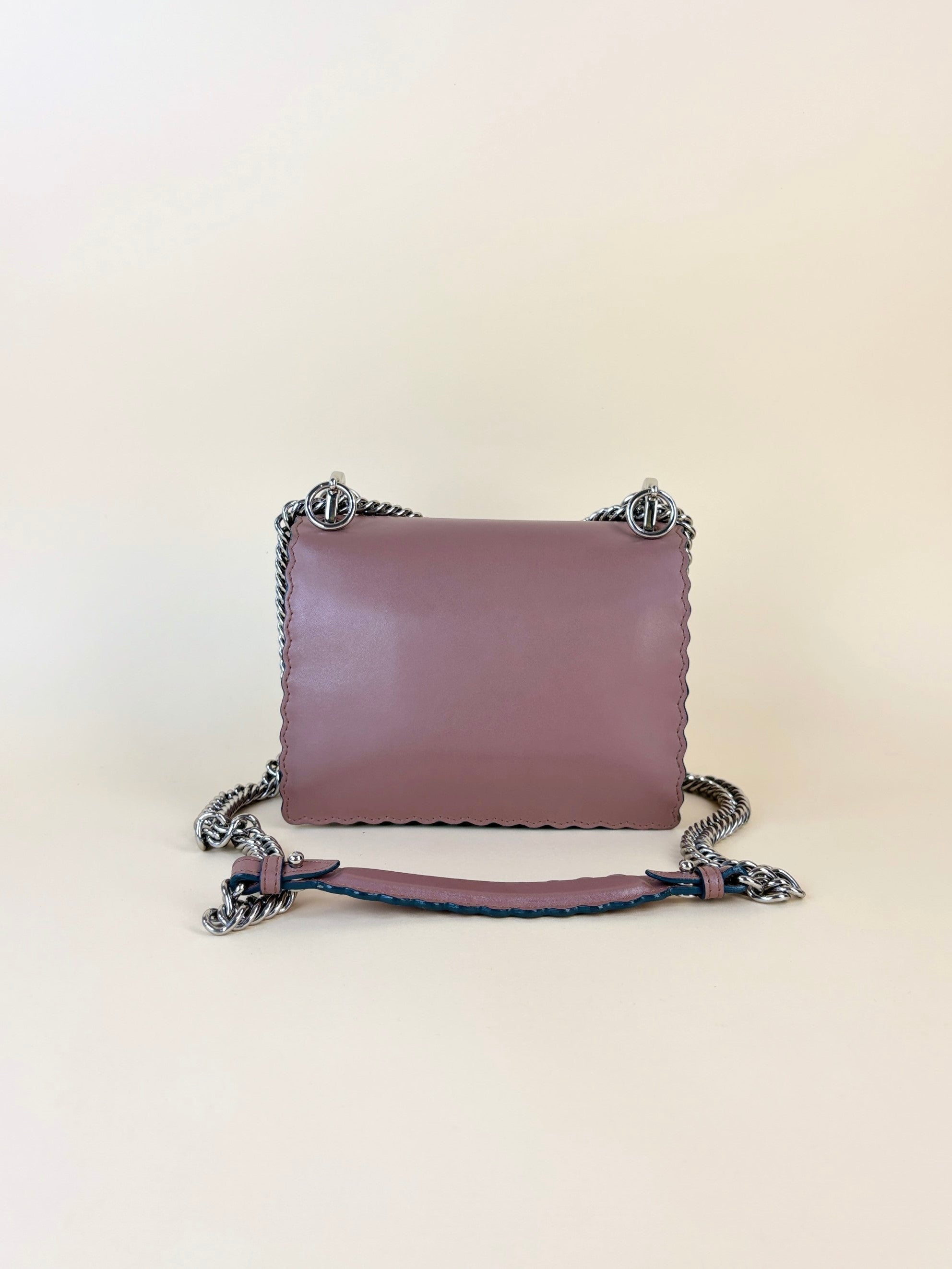 Fendi nude small i kan shoulder bag