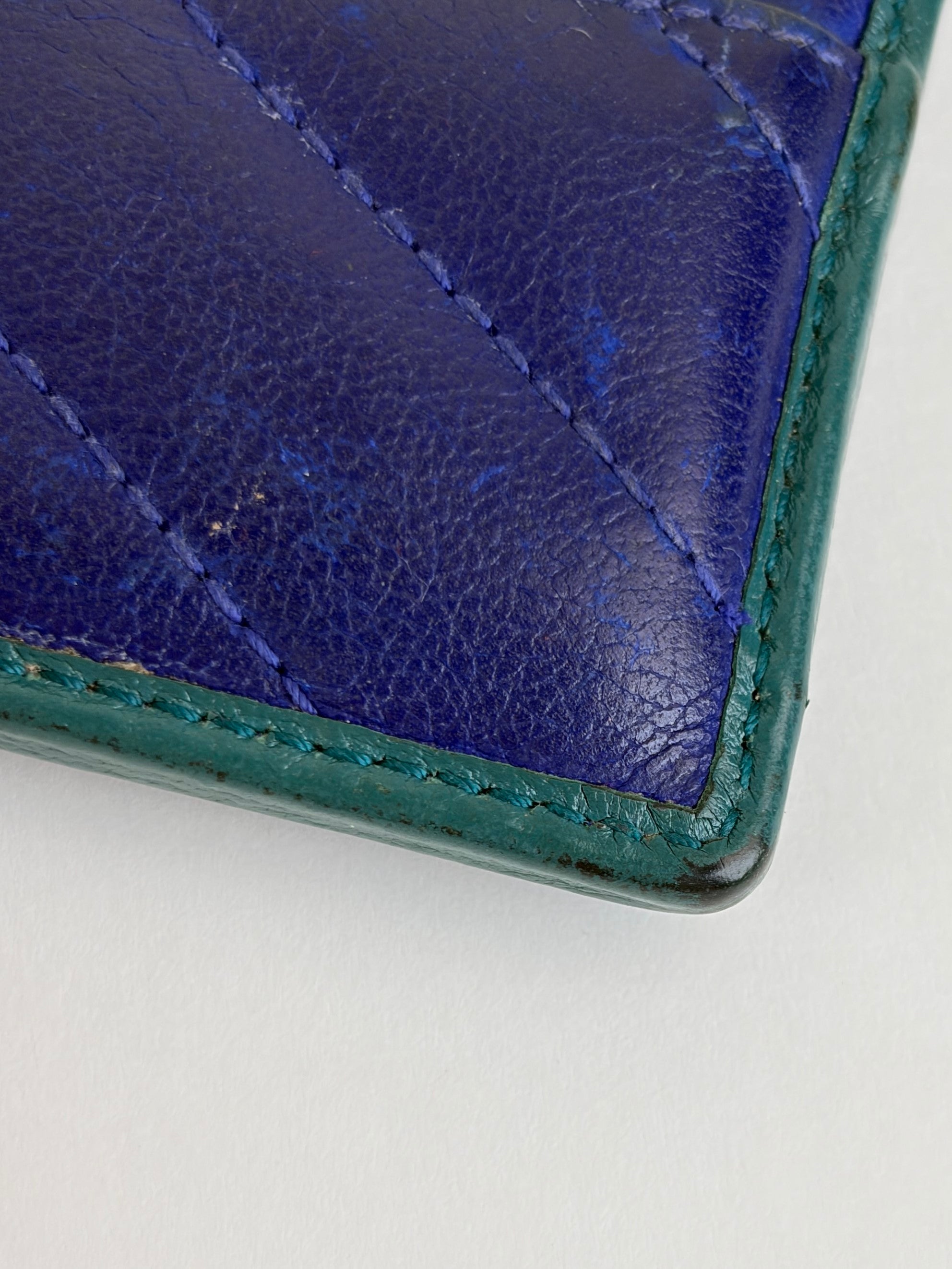 Gucci GG Marmont torchon Card holder blue