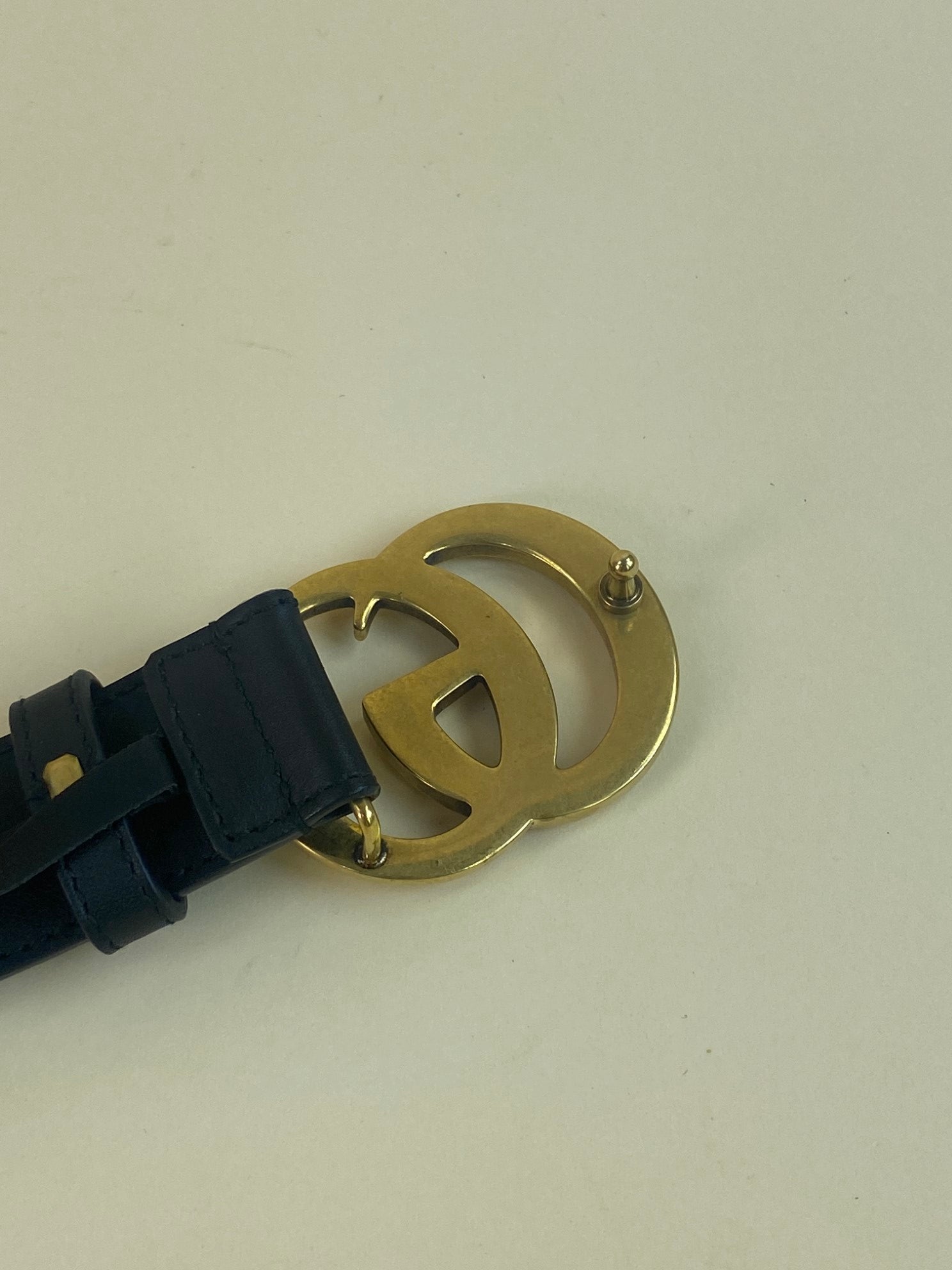 Gucci Black gg Marmont leather