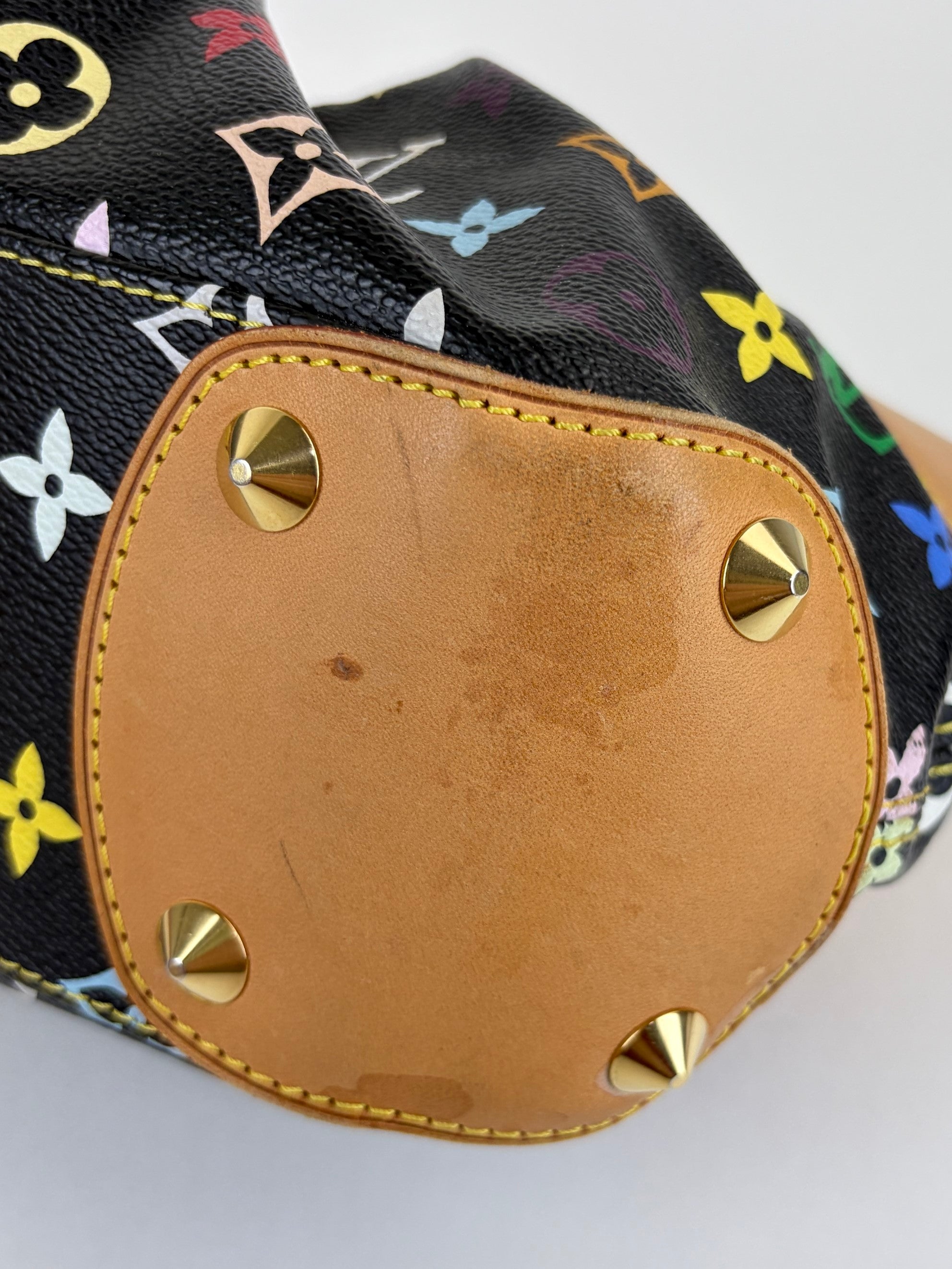 louis Vuitton black monogram multicolor judy PM shoulder bag