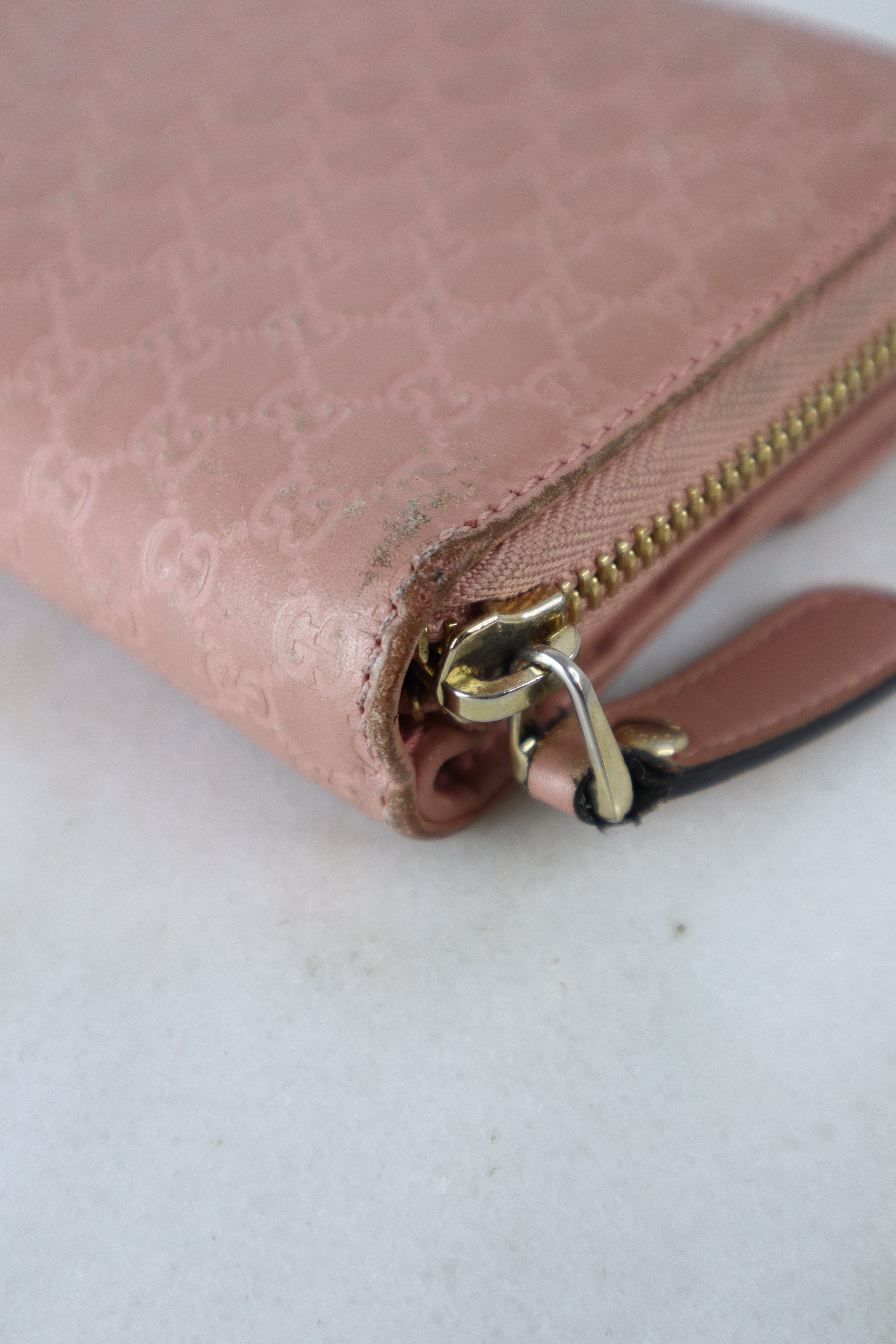 Gucci Pink GG Guccissima Long Wallet-wallet-Gucci-The Closet Egypt
