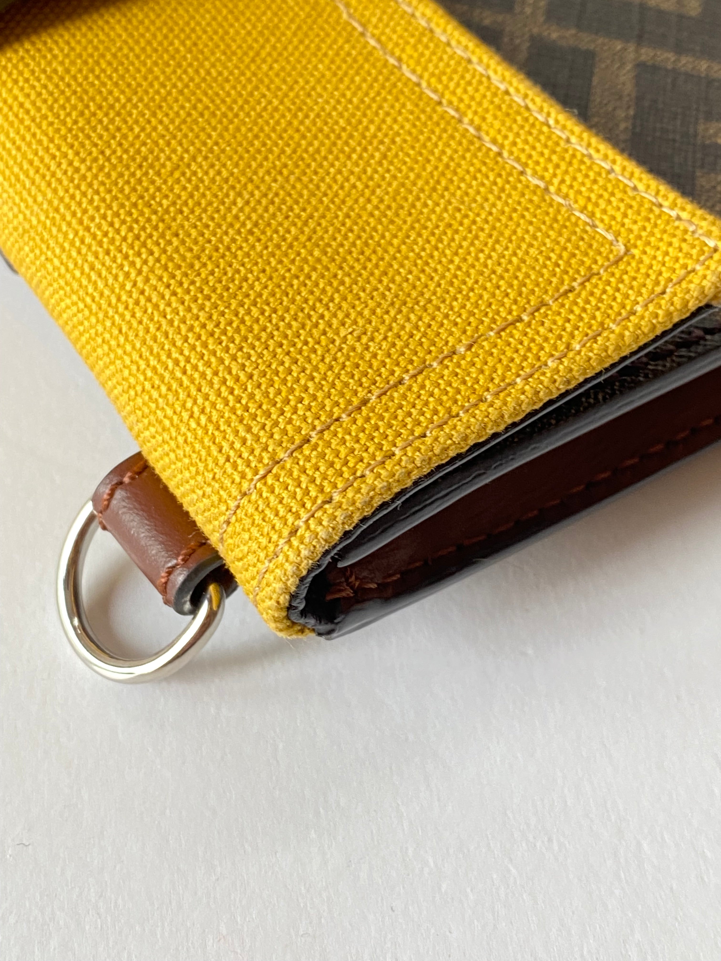 Fendi Brown Baguette FF Flat Shoulder Bag-handbag-Fendi-The Closet Egypt