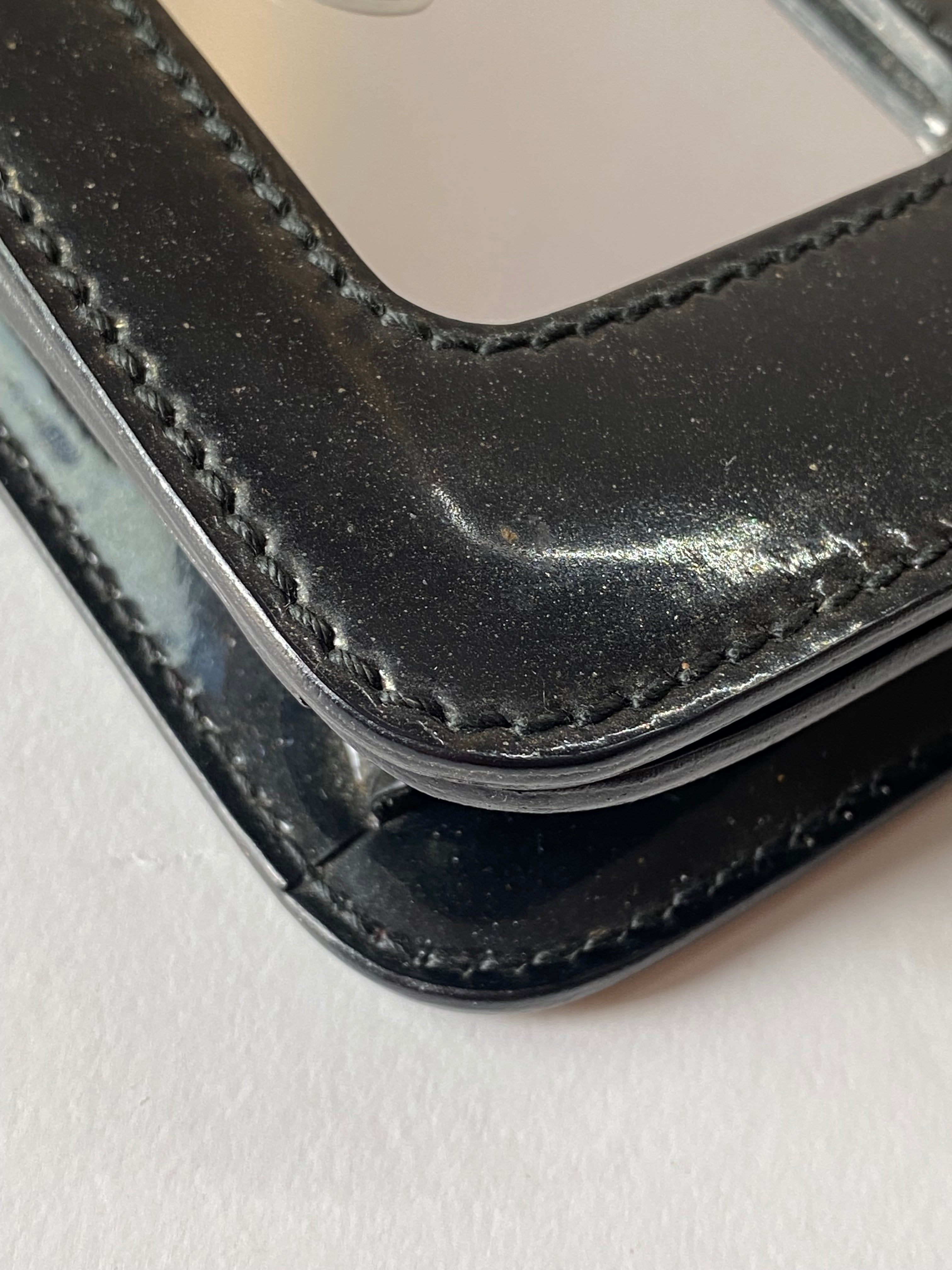 Gucci Black Mirror Clutch-Clutch-Gucci-The Closet Egypt