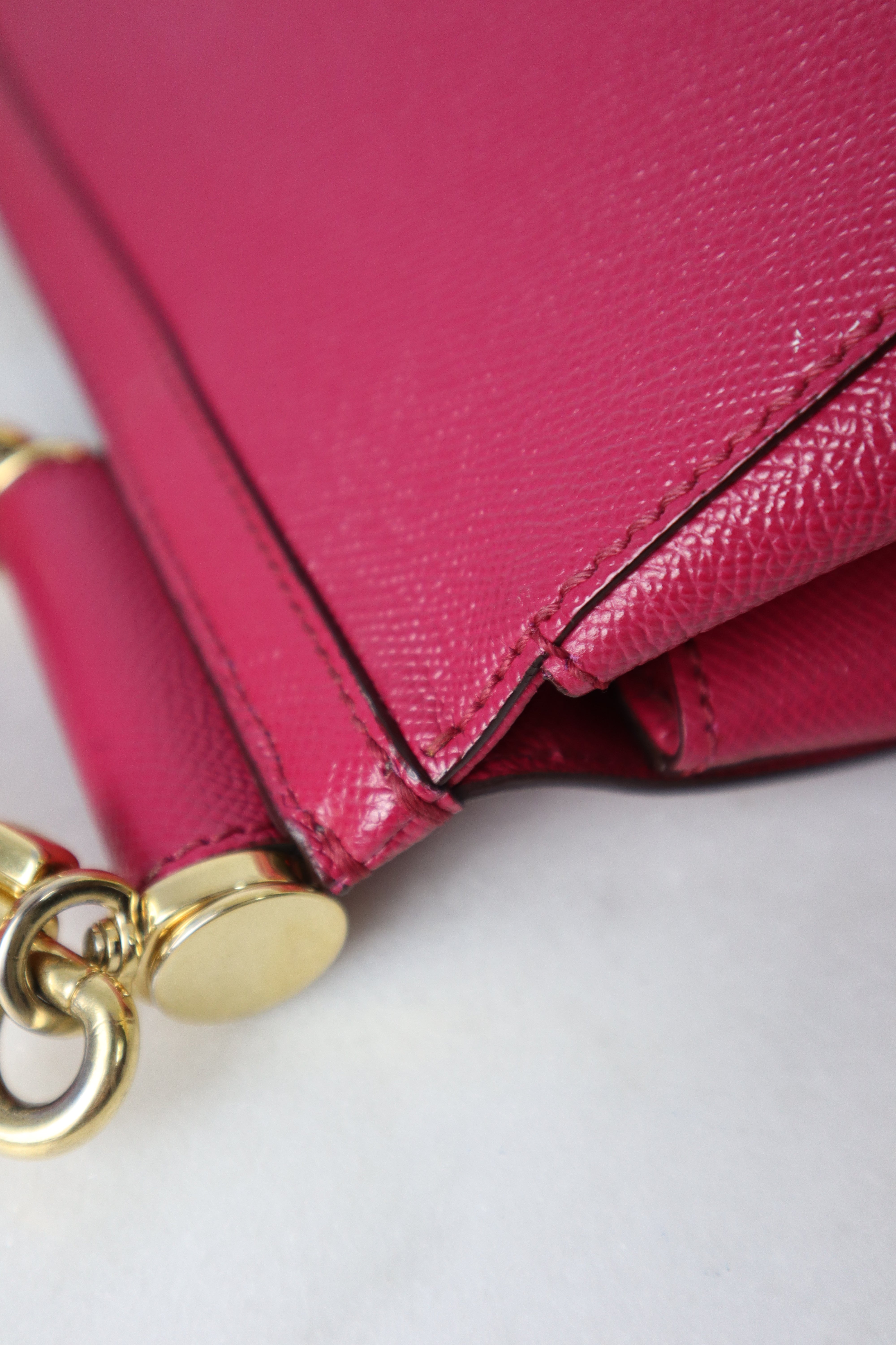 Dolce & Gabbana Fuchsia Miss Sicily Large Tote Bag-handbag-Dolce & Gabbana-The Closet Egypt