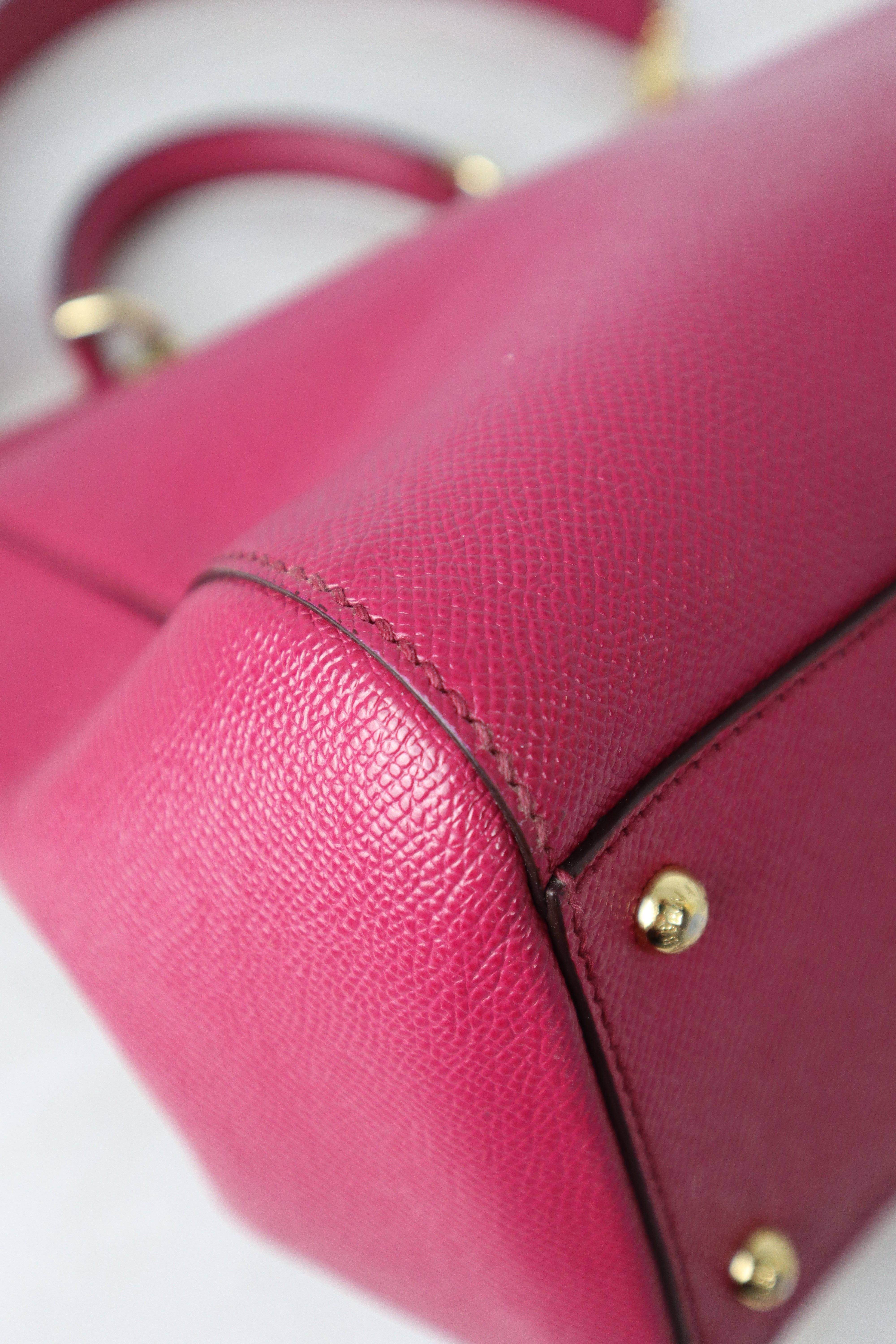 Dolce & Gabbana Fuchsia Miss Sicily Large Tote Bag-handbag-Dolce & Gabbana-The Closet Egypt