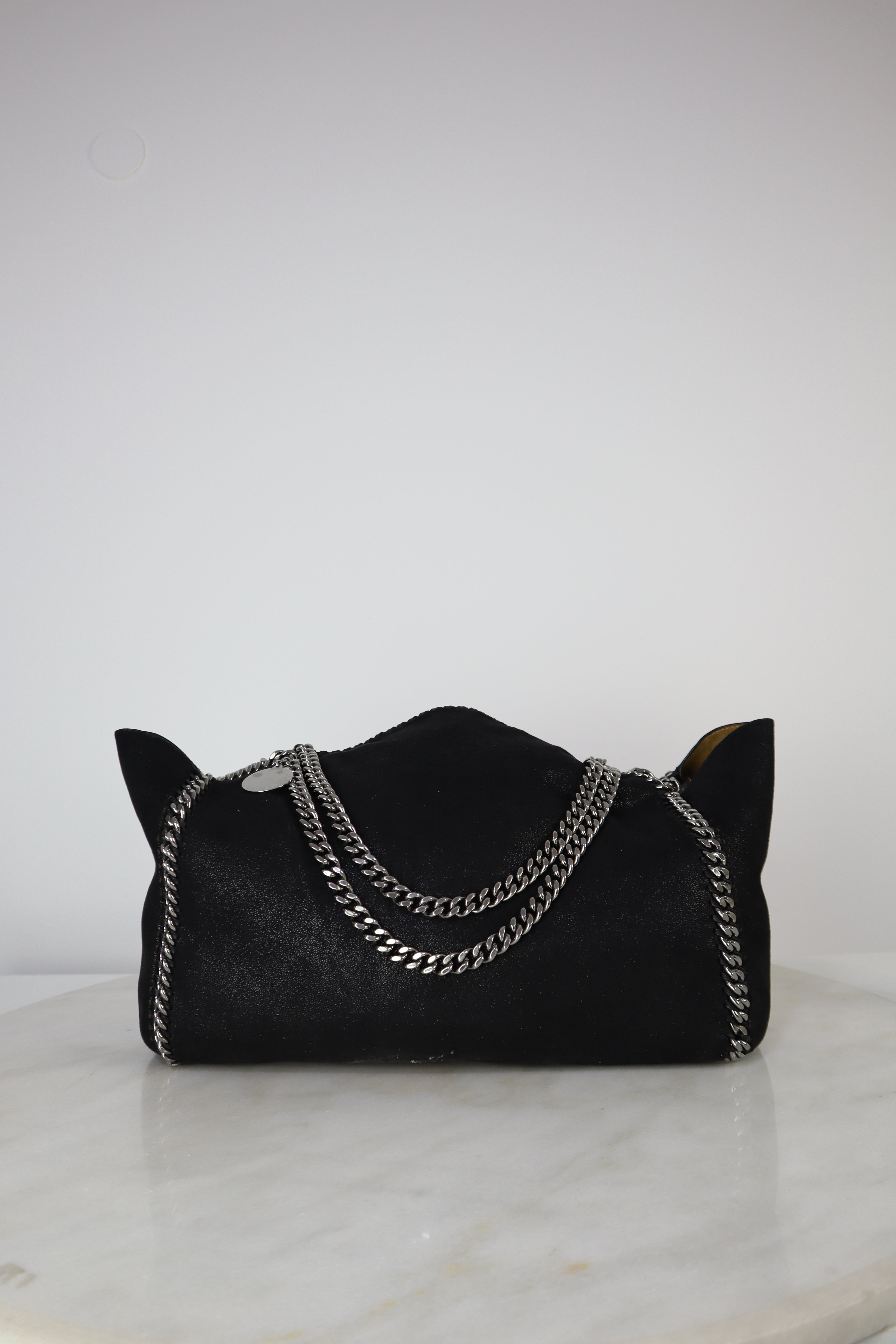 Stella Mccartney Bicolor Velvet Reversible Falabella Bag-handbag-Stella Mccartney-The Closet Egypt