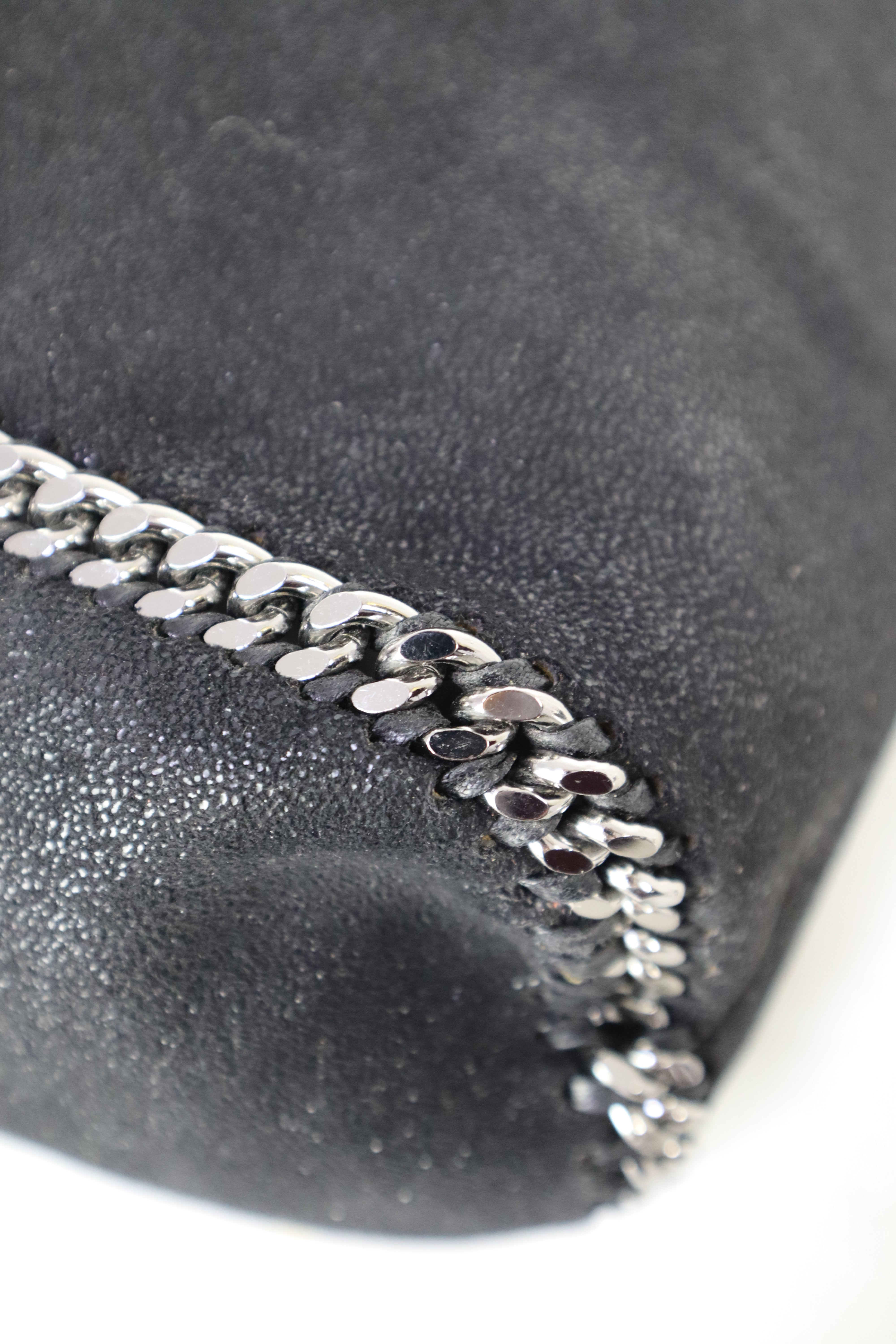 Stella Mccartney Bicolor Velvet Reversible Falabella Bag-handbag-Stella Mccartney-The Closet Egypt