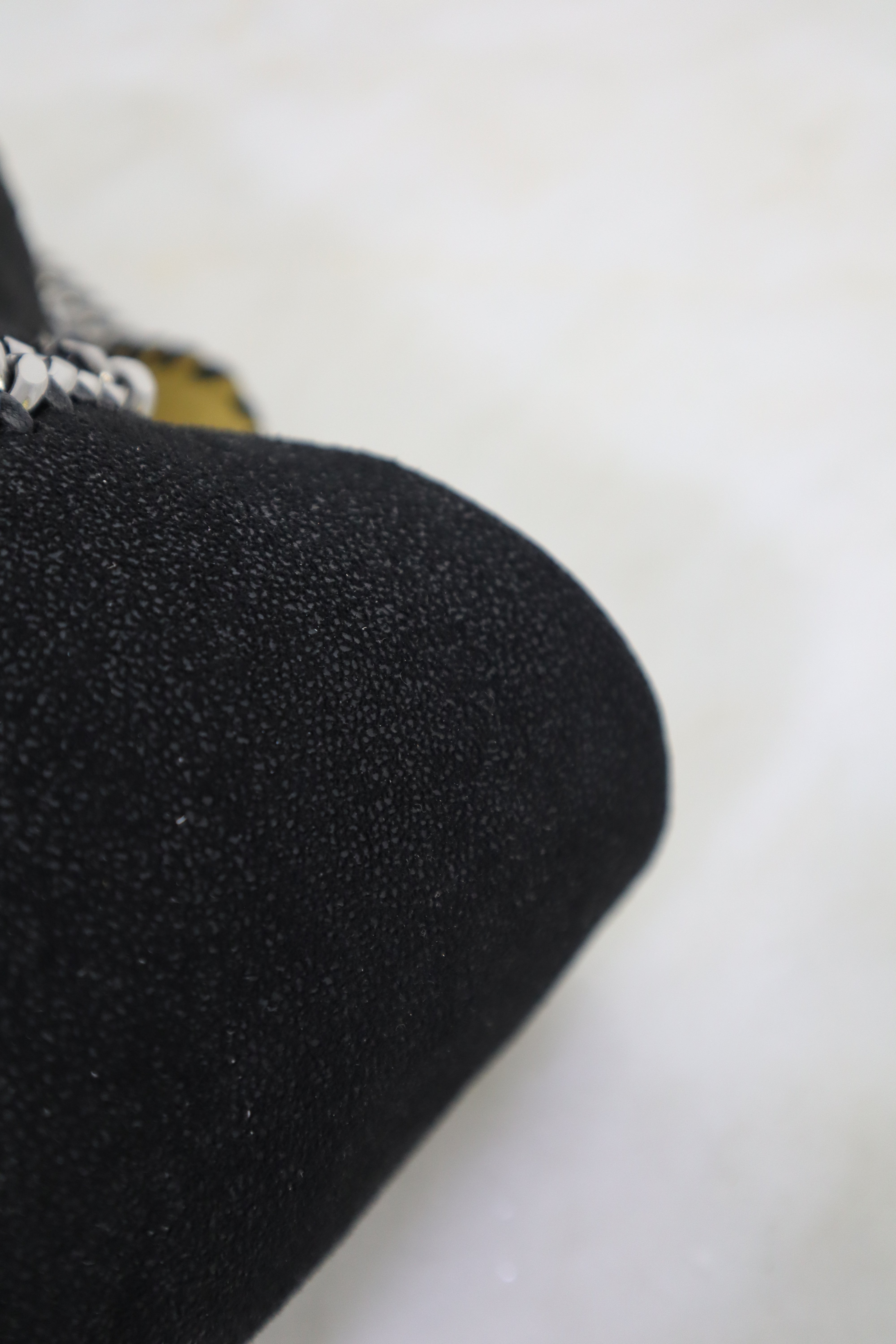 Stella Mccartney Bicolor Velvet Reversible Falabella Bag-handbag-Stella Mccartney-The Closet Egypt