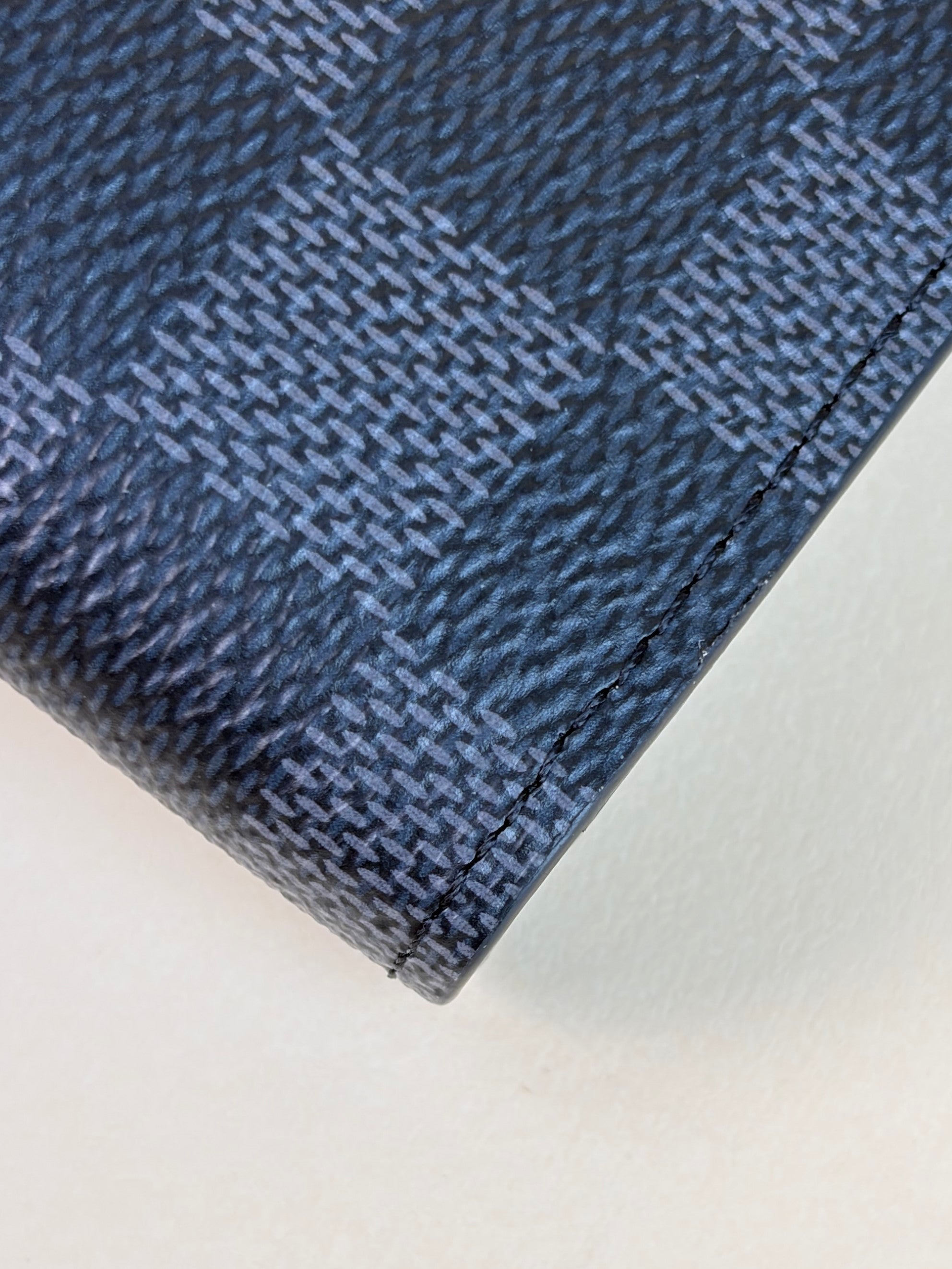 Louis Vuitton admire sar graphite compact small fold men wallet