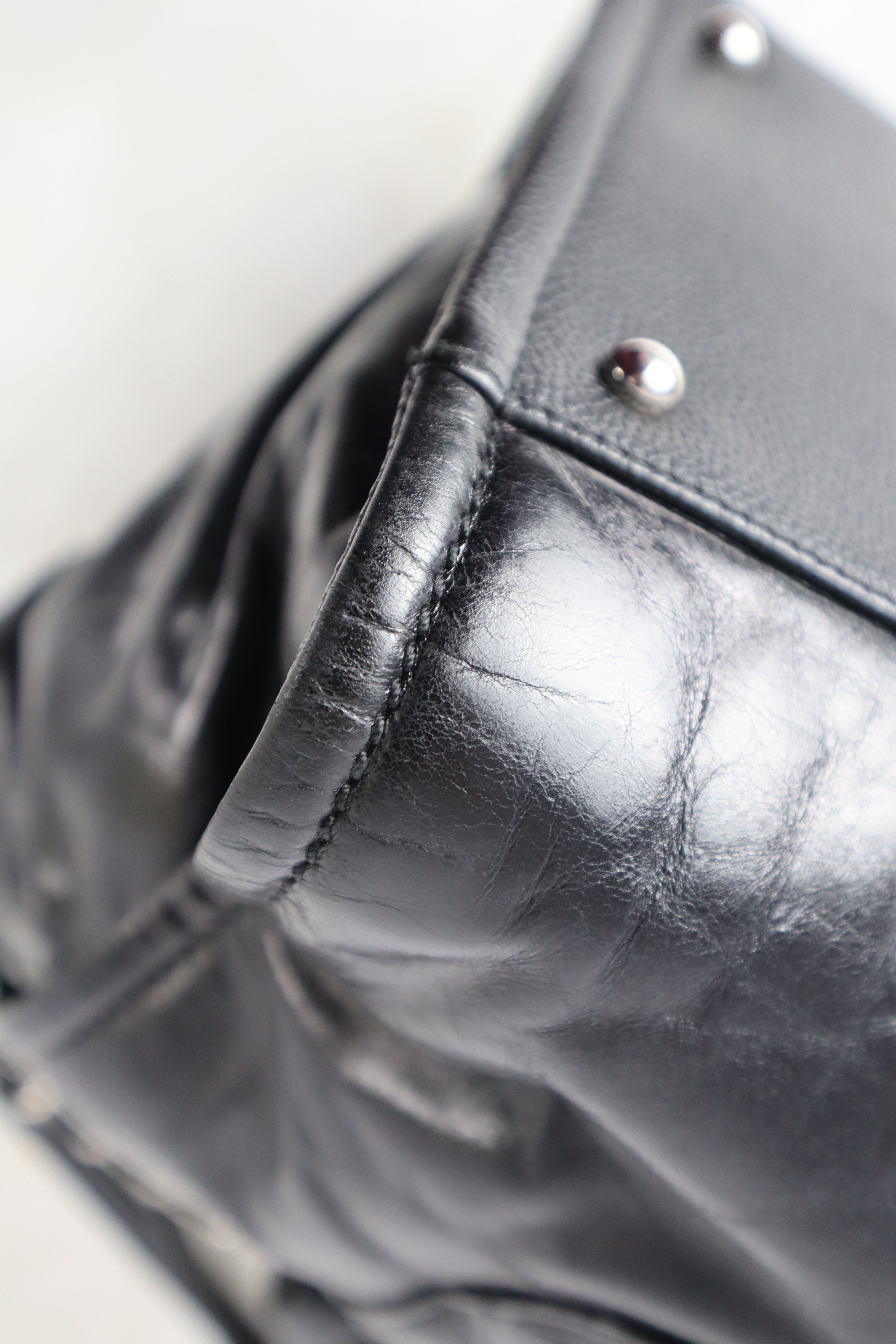 Chanel Black DeauvillE Large Tote Shoulder Bag-handbag-Chanel-The Closet Egypt