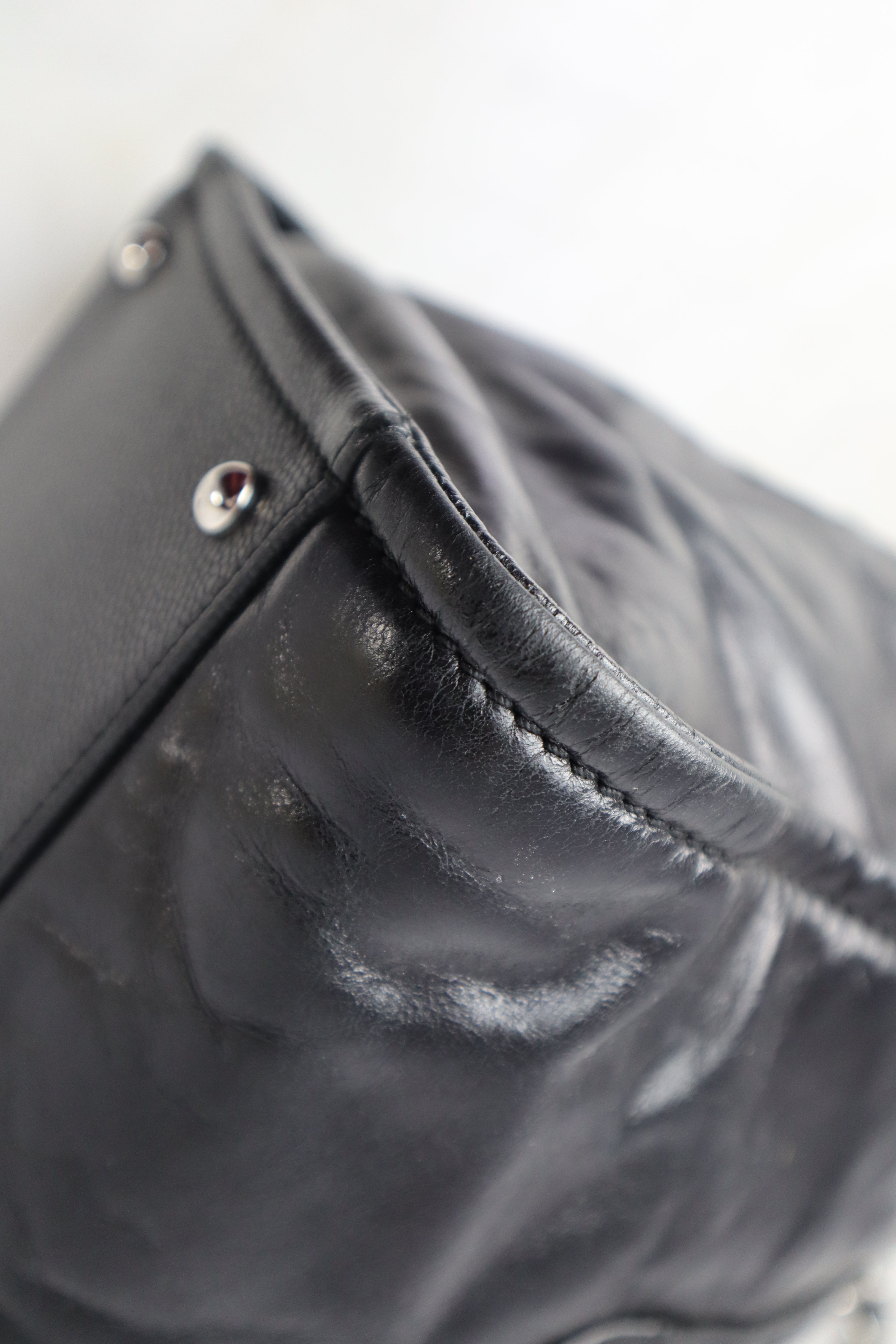 Chanel Black DeauvillE Large Tote Shoulder Bag-handbag-Chanel-The Closet Egypt