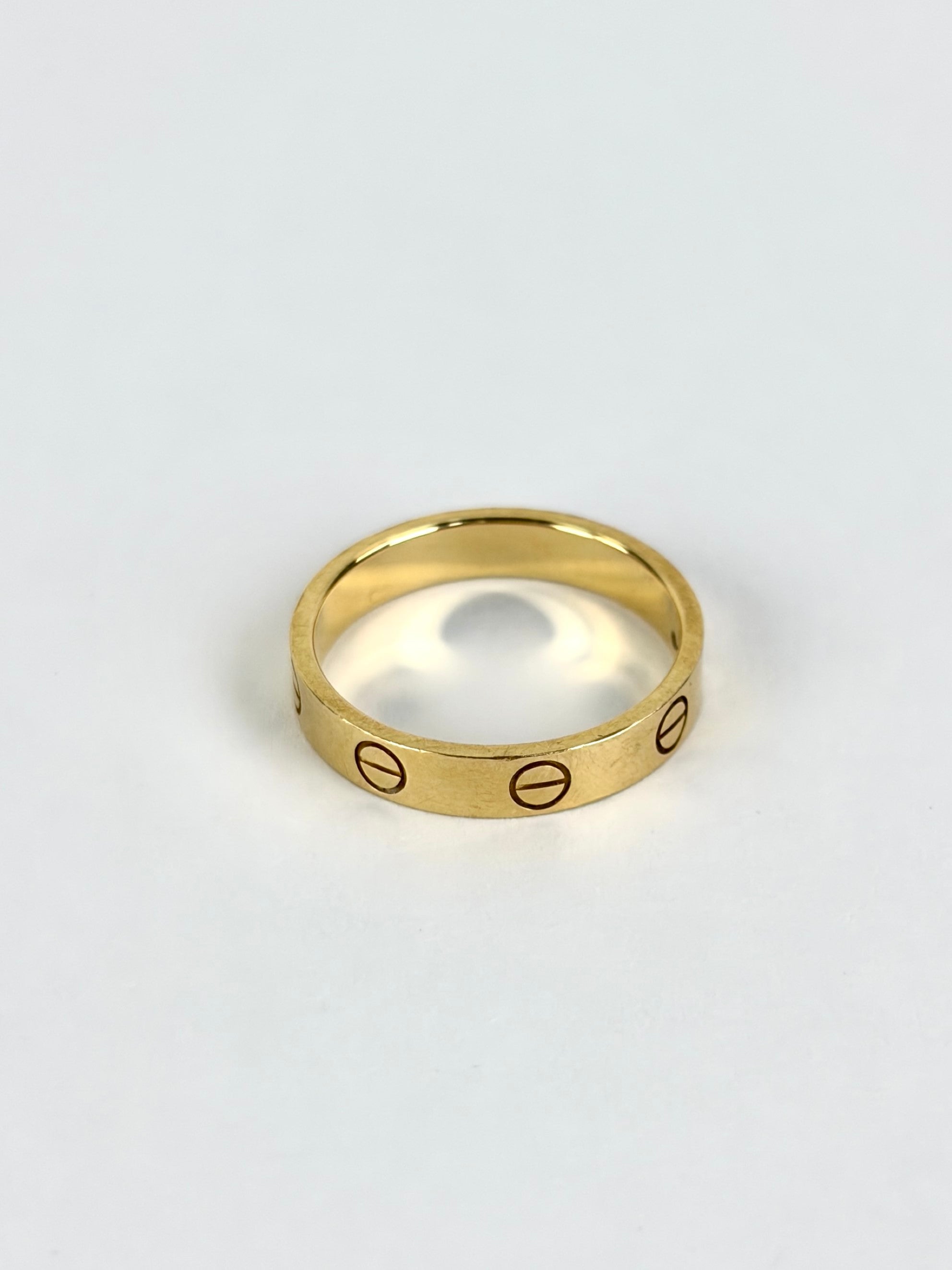 Cartier 18K yellow Gold Love ring Small Model