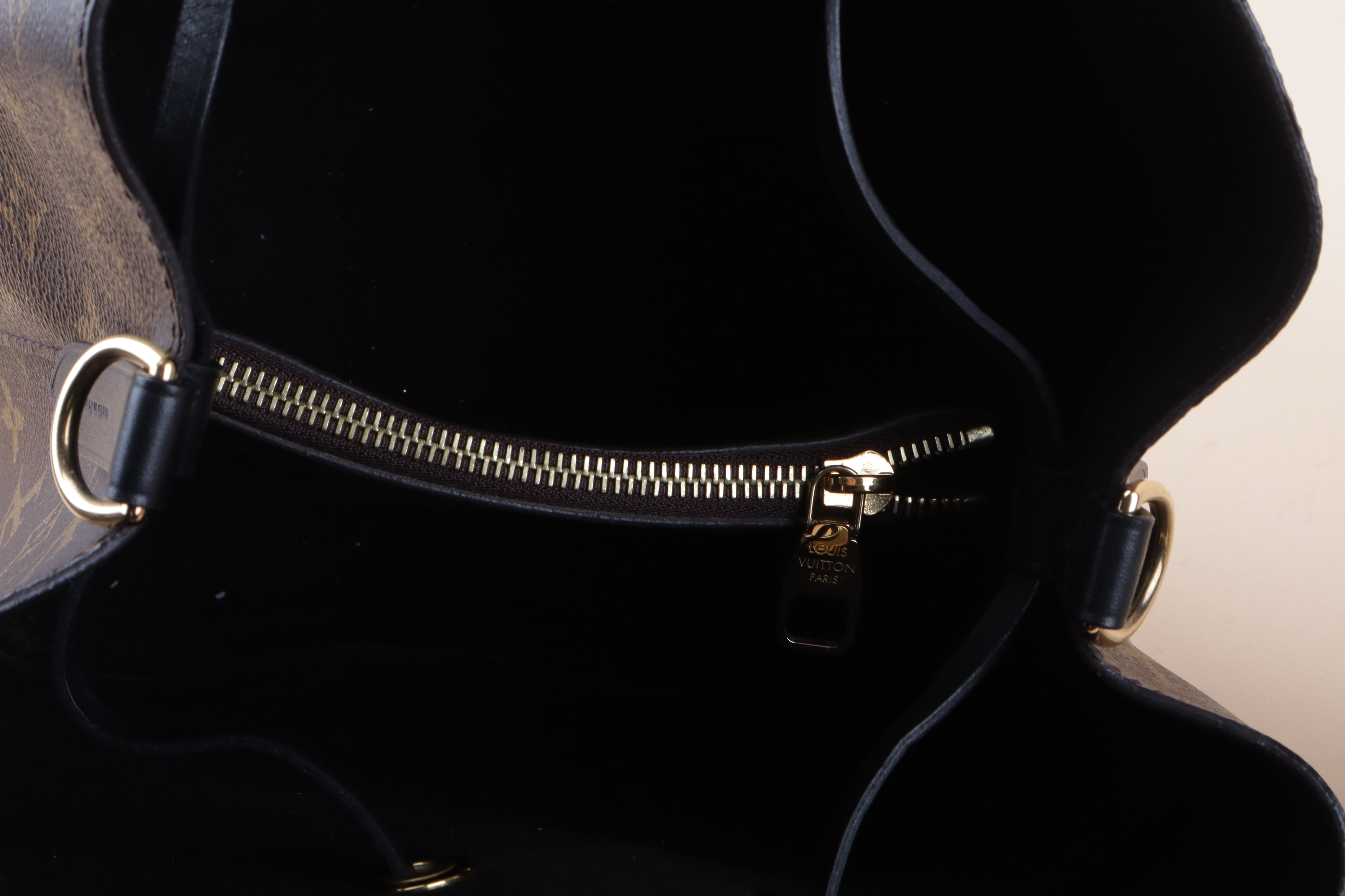 Louis Vuitton Monogram Black Neonoe mm