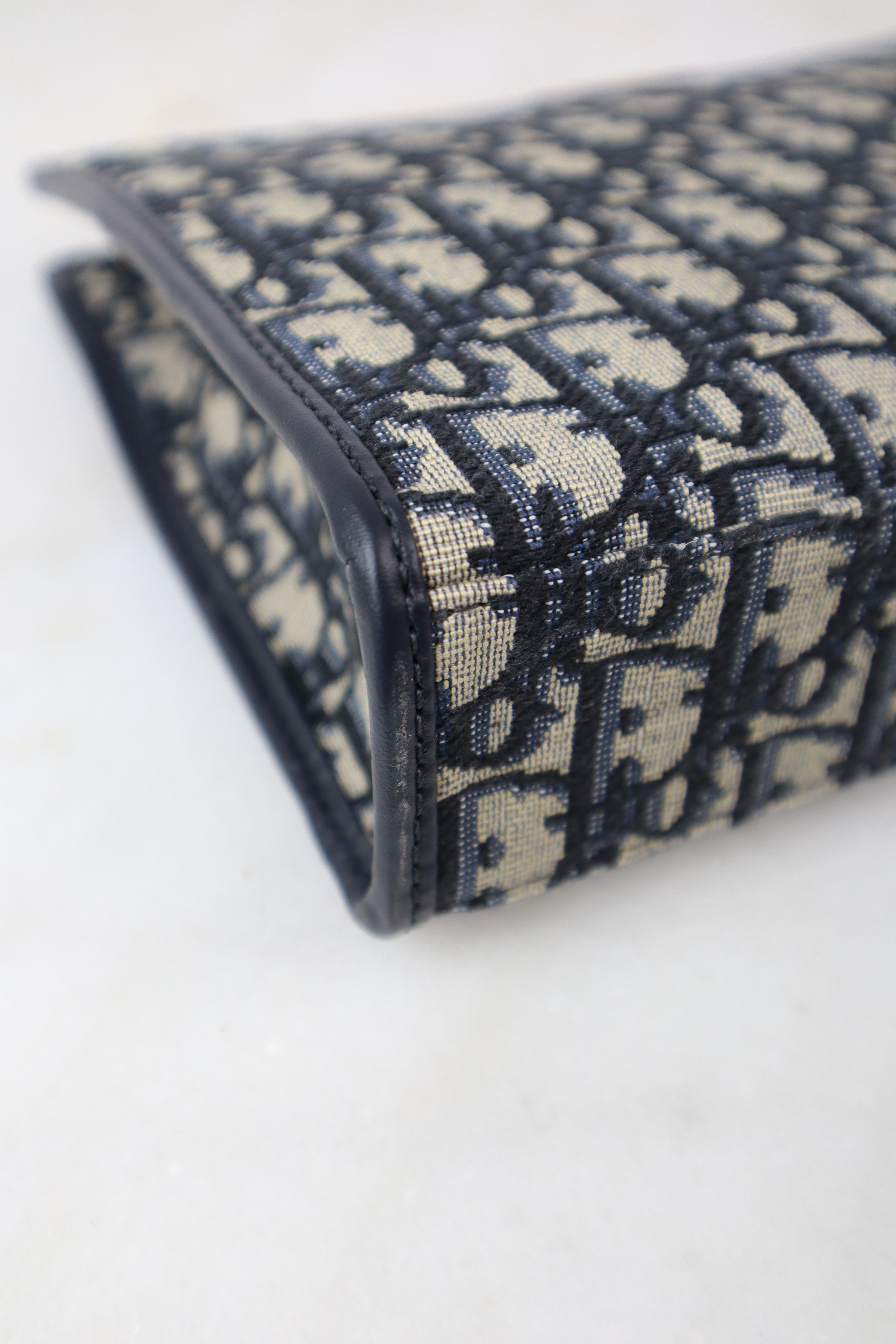Christian Dior Blue 30 Montaigne Dea Pouch