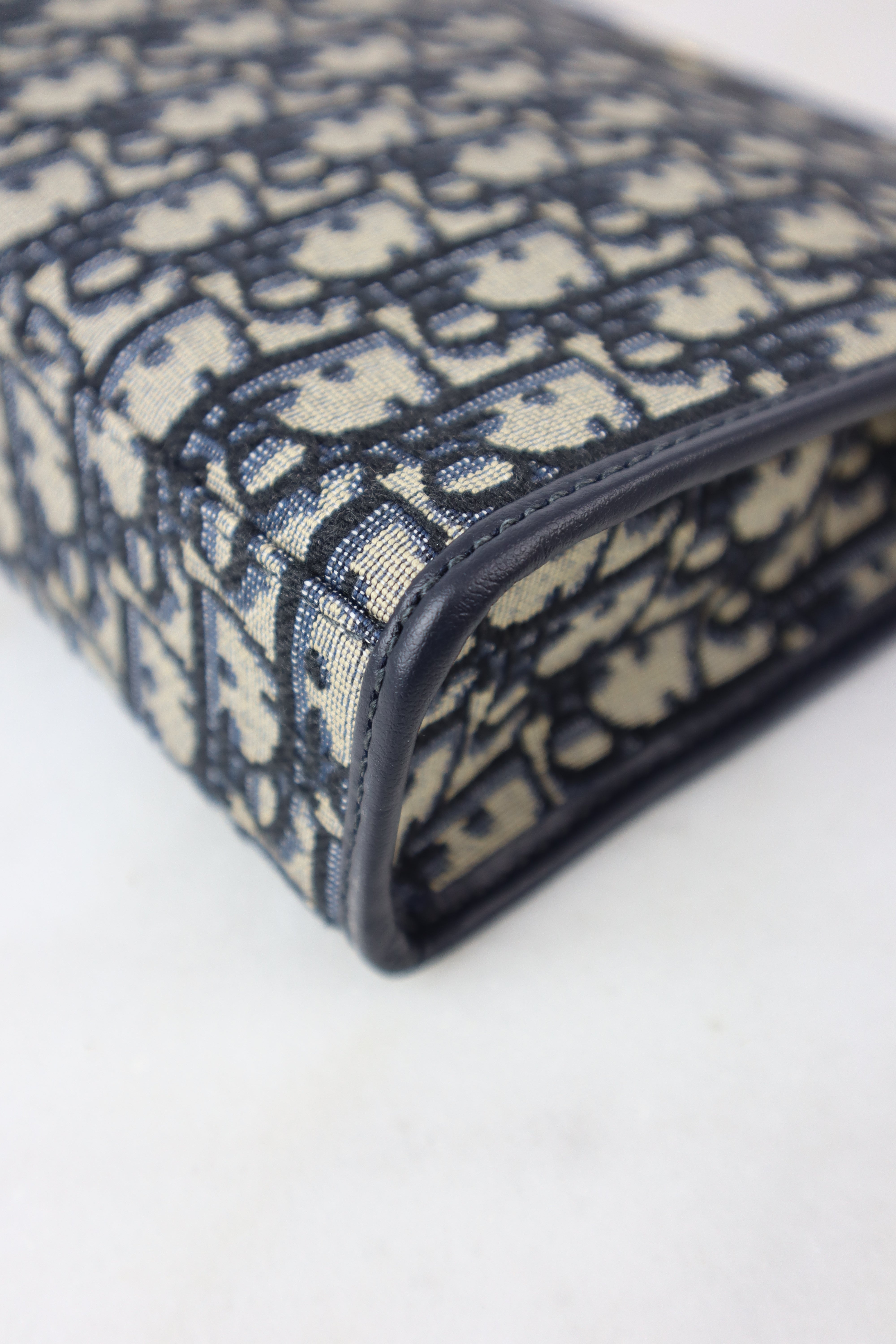 Christian Dior Blue 30 Montaigne Dea Pouch