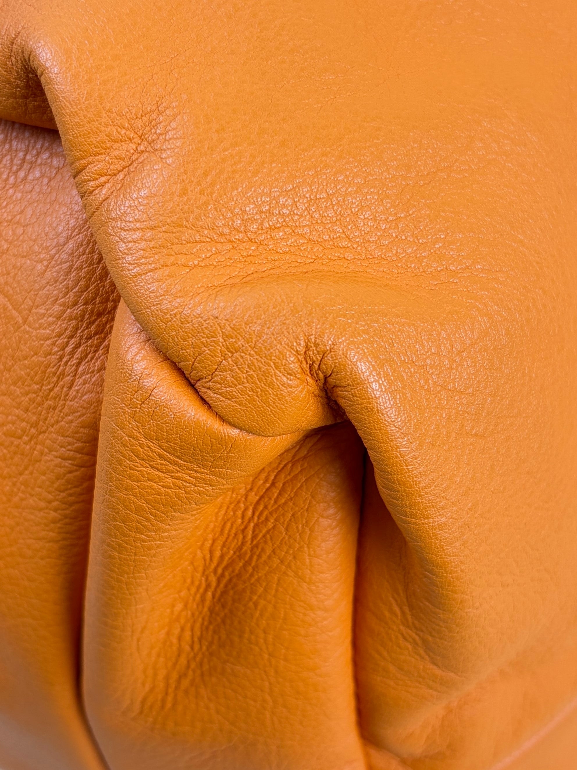 Bottega Veneta Orange Large The pouch