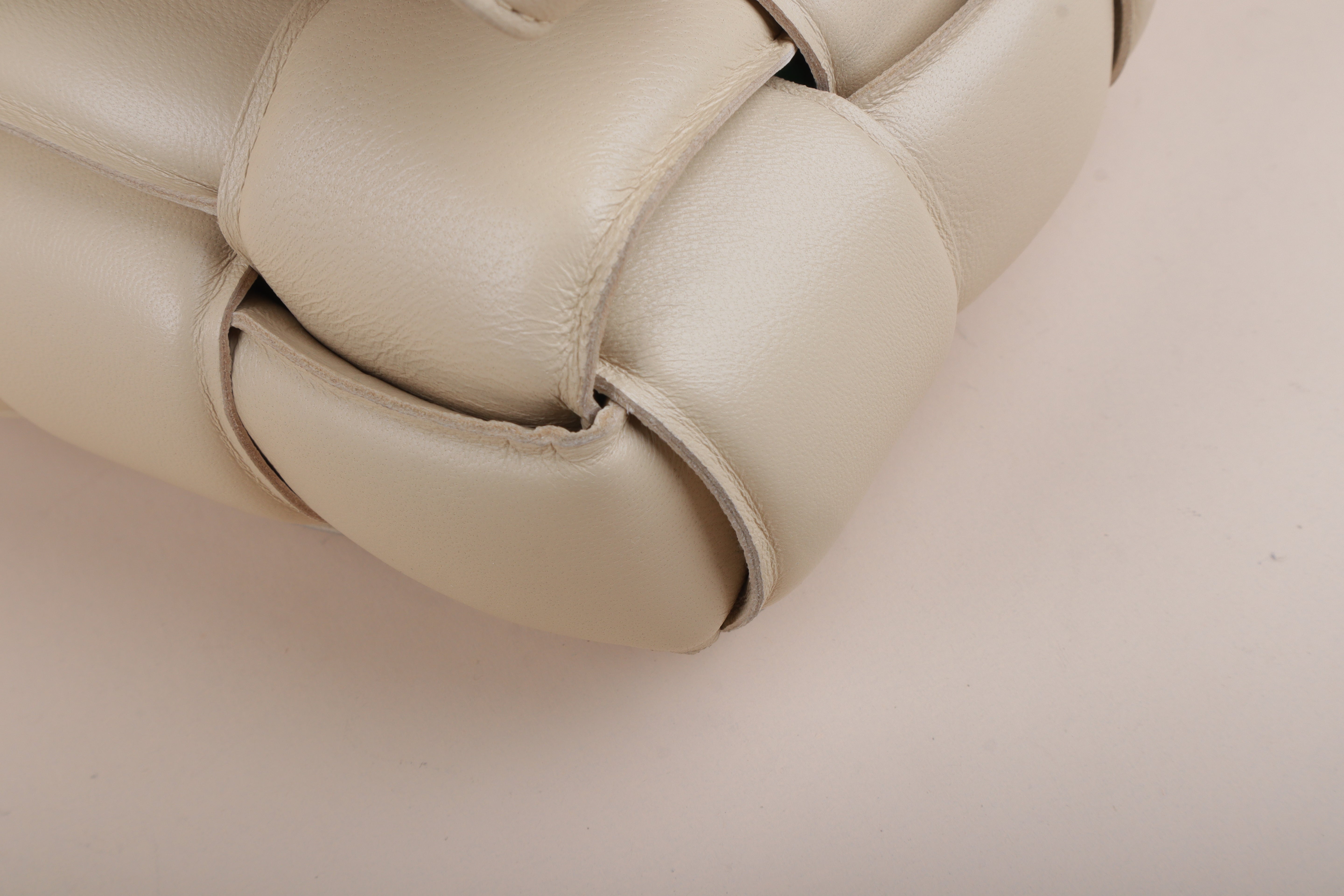Bottega Veneta beige Padded Cassette Crossbody Bag