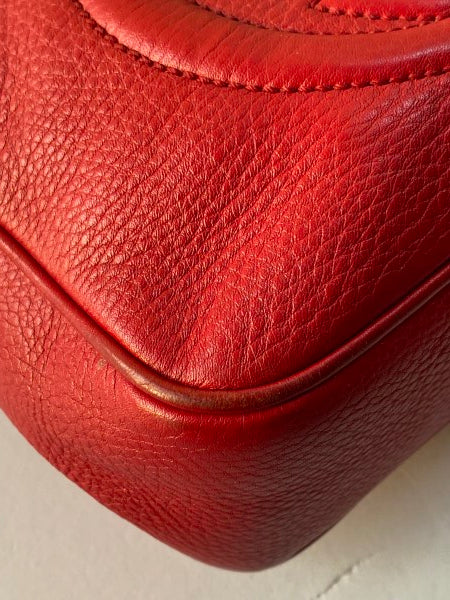 Gucci Red Soho Crossbody Bag-handbag-Gucci-The Closet Egypt