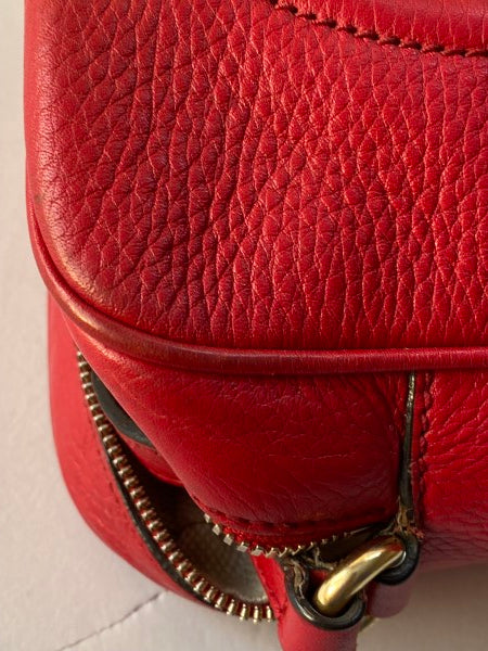 Gucci Red Soho Crossbody Bag-handbag-Gucci-The Closet Egypt