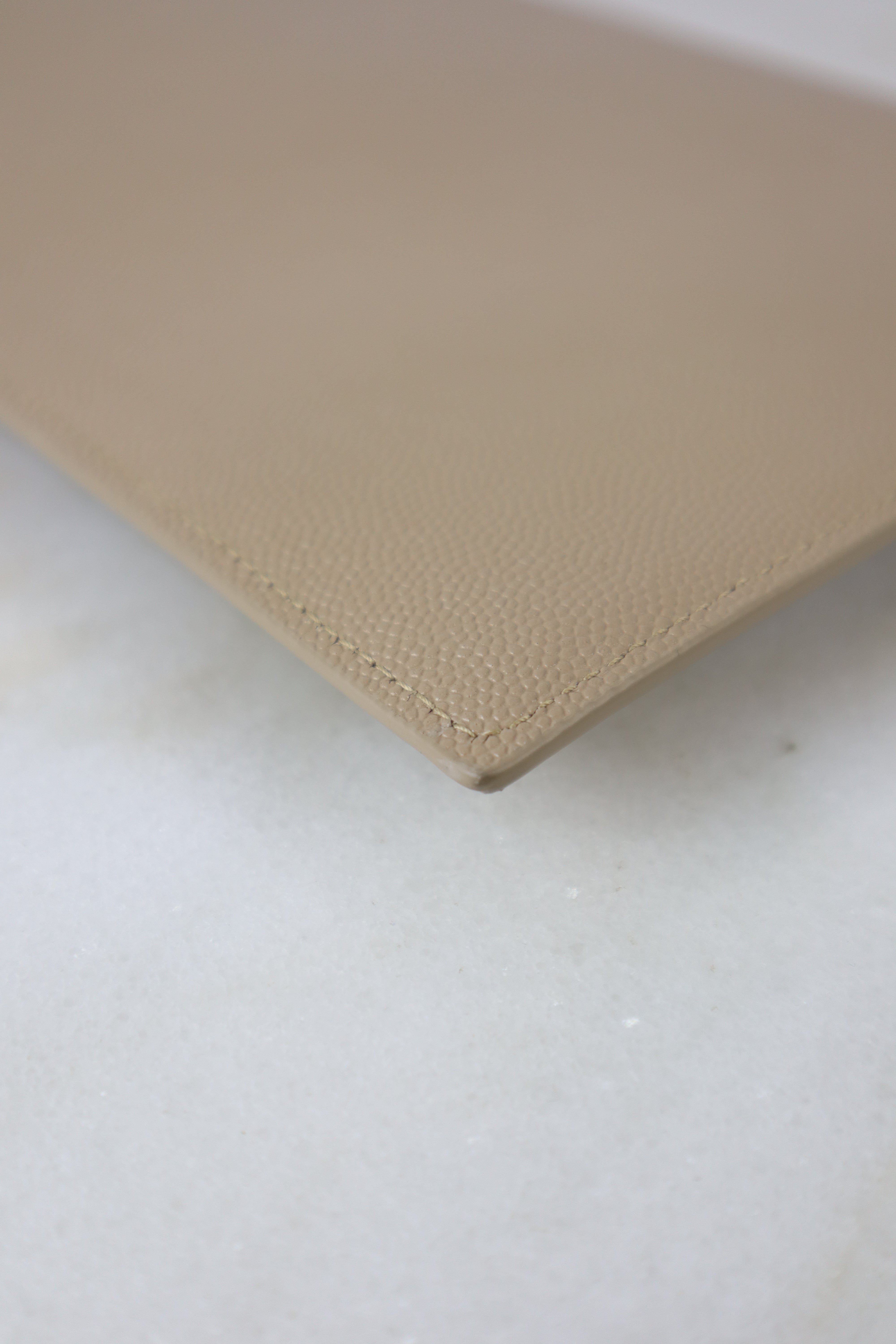 YSL Beige Uptown Pouch-Pouch-YSL-The Closet Egypt