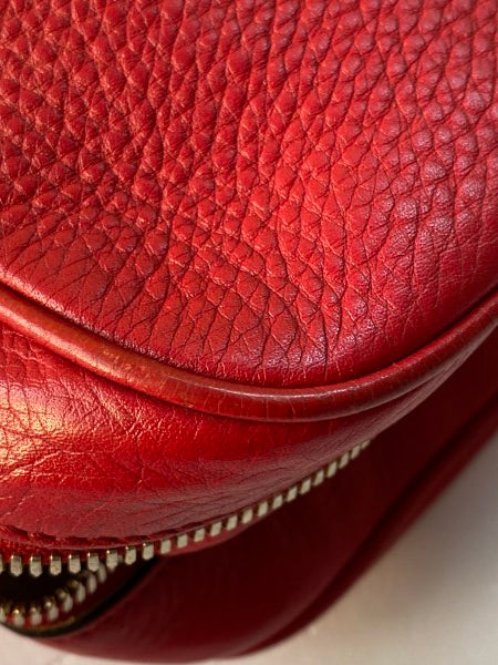 Gucci Red Soho Crossbody Bag-handbag-Gucci-The Closet Egypt