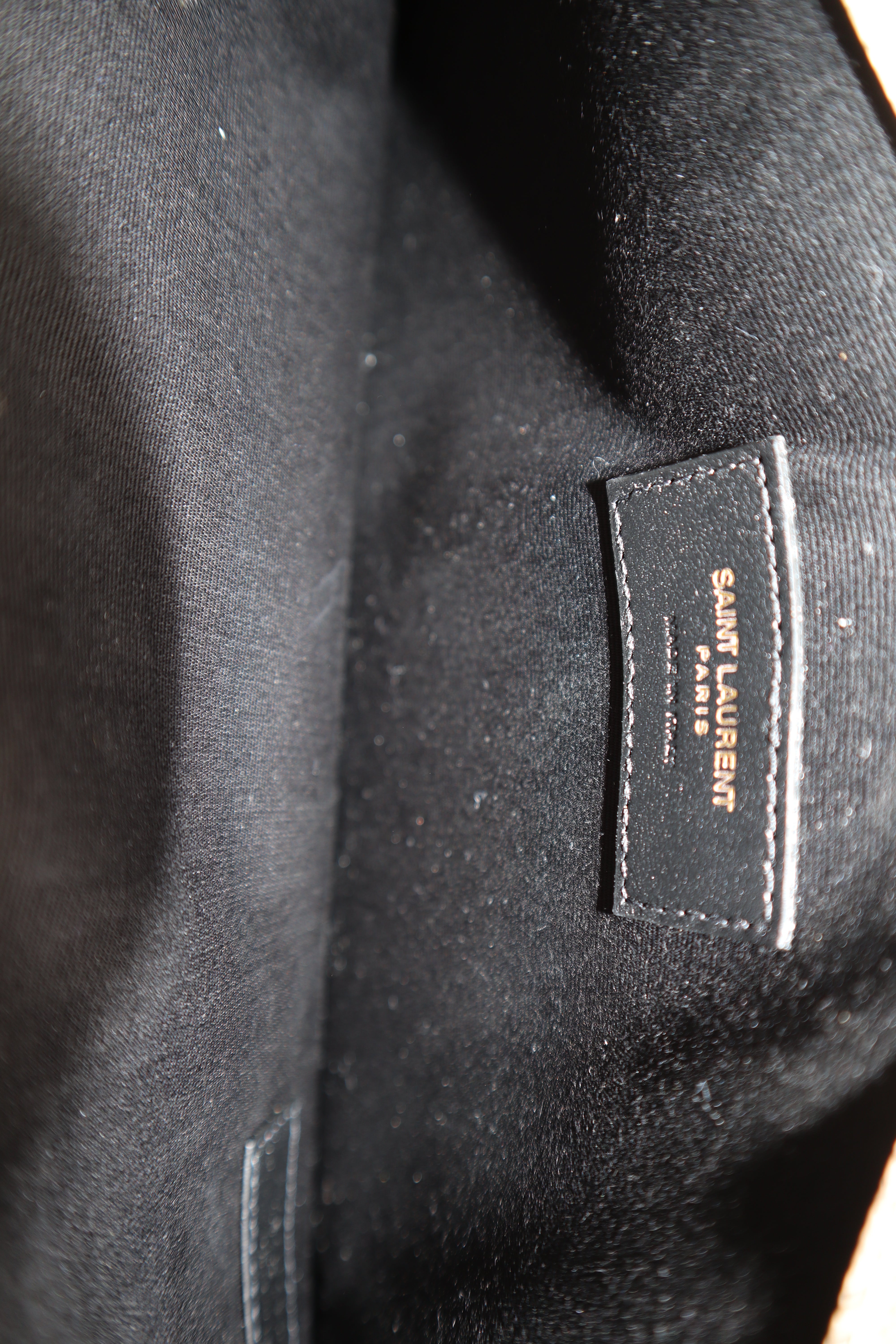 YSL Beige Uptown Pouch-Pouch-YSL-The Closet Egypt