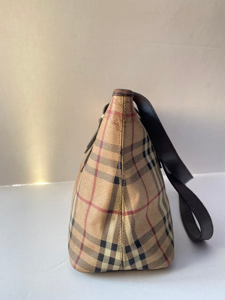 Burberry Bicolor Haymarket Regent Shoulder Bag-handbag-Burberry-The Closet Egypt