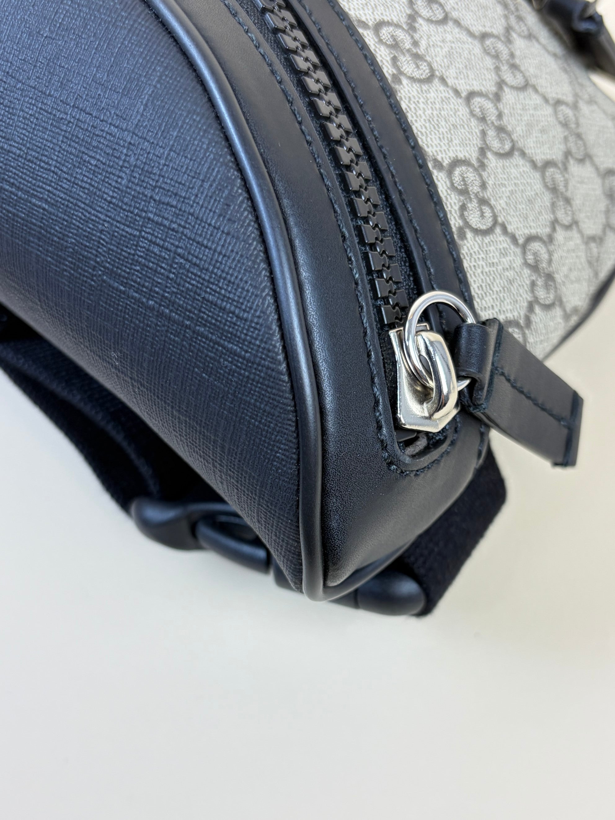 Gucci Bicolor GG Supreme Monogram Large Belt Bag