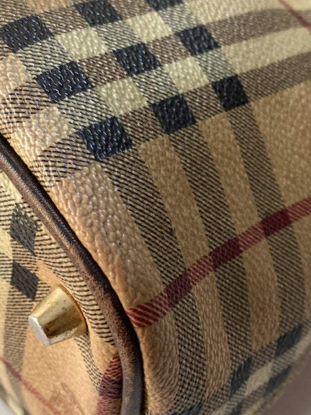 Burberry Bicolor Haymarket Regent Shoulder Bag-handbag-Burberry-The Closet Egypt