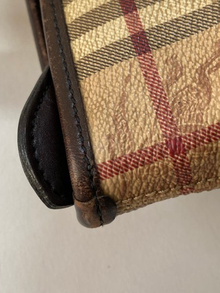 Burberry Bicolor Haymarket Regent Shoulder Bag-handbag-Burberry-The Closet Egypt