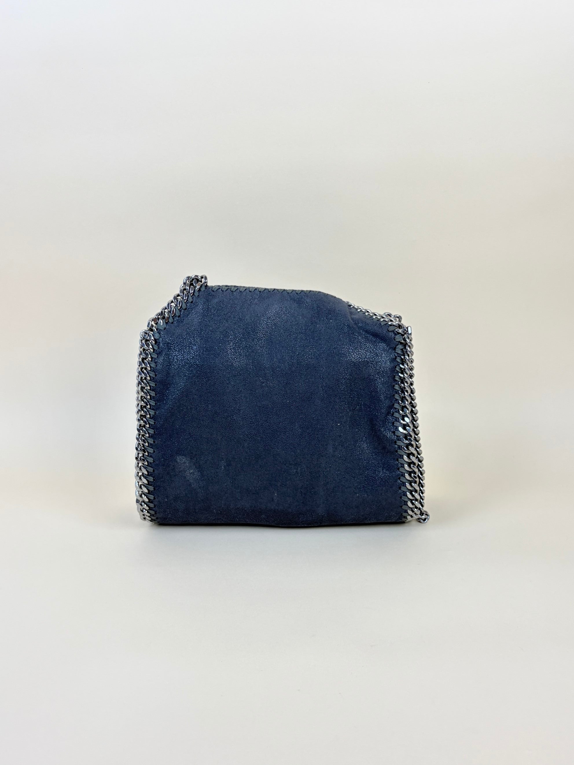 Stella Mccartney Grey Mini Falabella Crossbody Bag