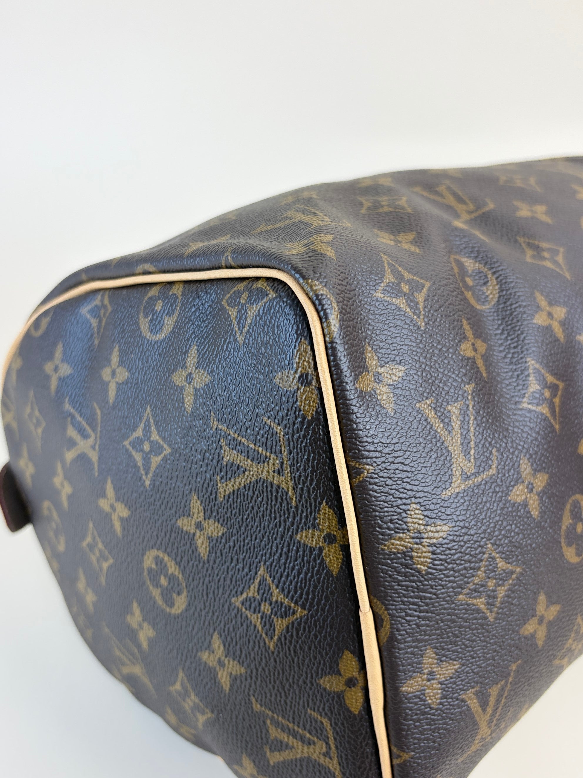 Louis Vuitton speedy 30 monogram canvas tote bag