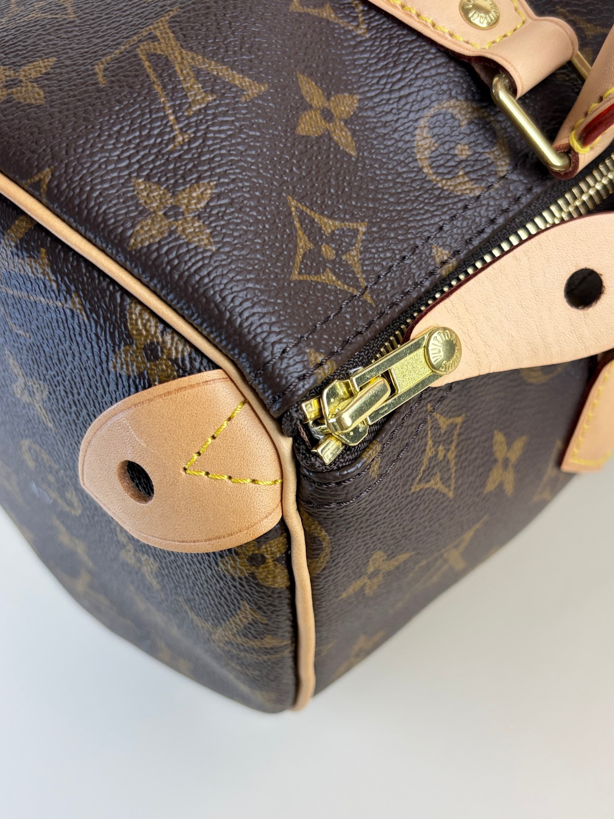 Louis Vuitton speedy 30 monogram canvas tote bag