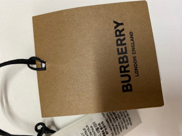 Burberry Beige Burberry Logo Print Small Silk Scarf-Scarf-Burberry-The Closet Egypt