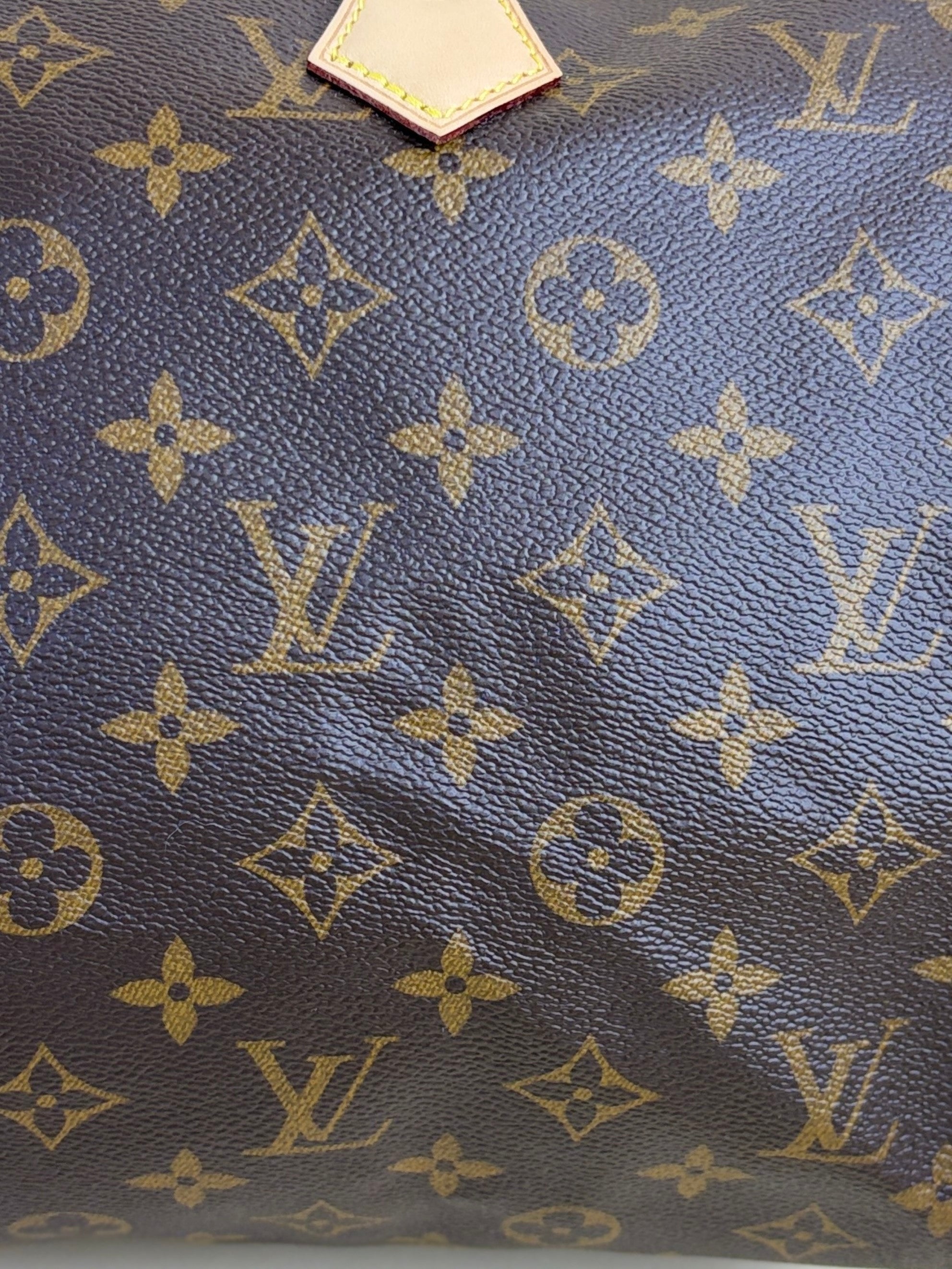 Louis Vuitton speedy 30 monogram canvas tote bag