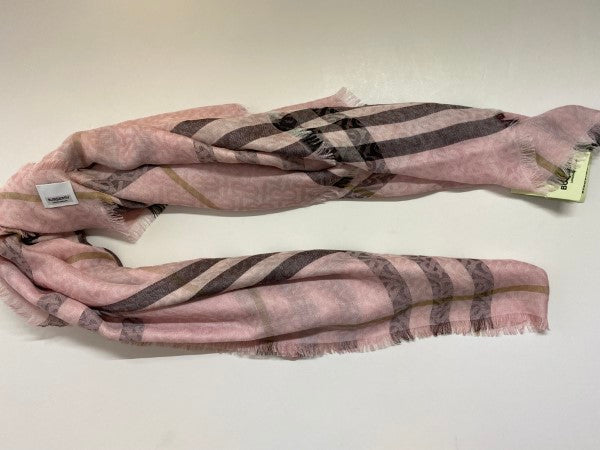 Burberry Alabaster Pink TB Scarf-Scarf-Burberry-The Closet Egypt
