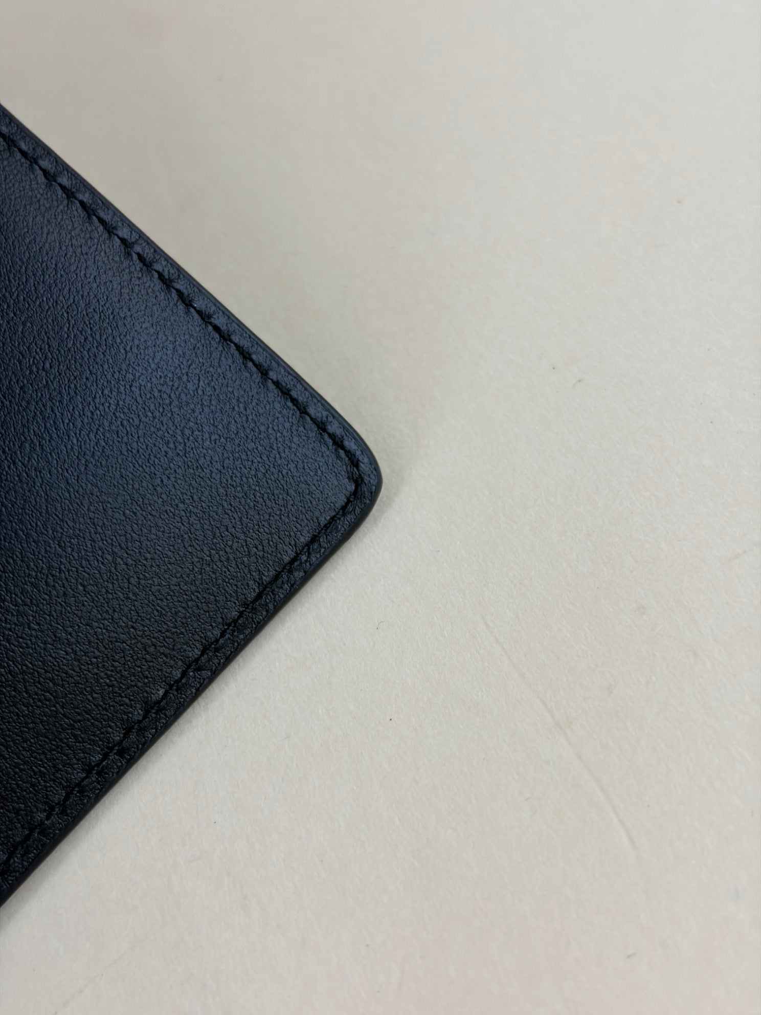 Dolce & Gabbana Black Zip Card Holder