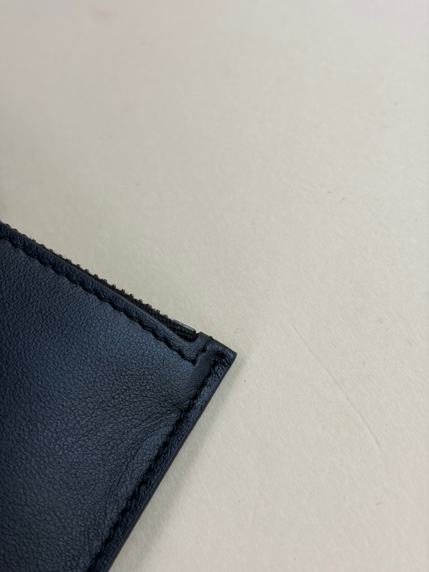 Dolce & Gabbana Black Zip Card Holder