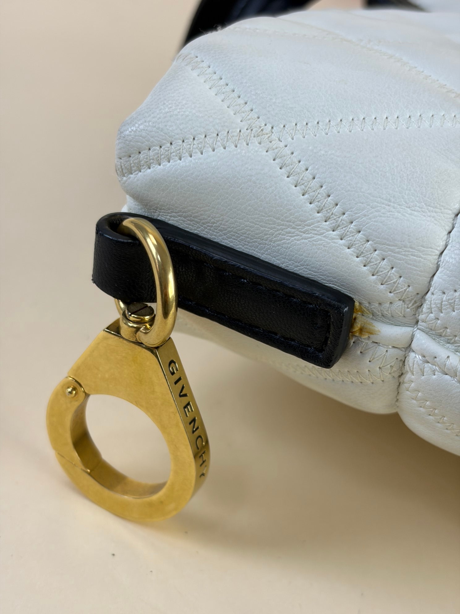 Givenchy Bicolor Rubber Zed Backpack Bag