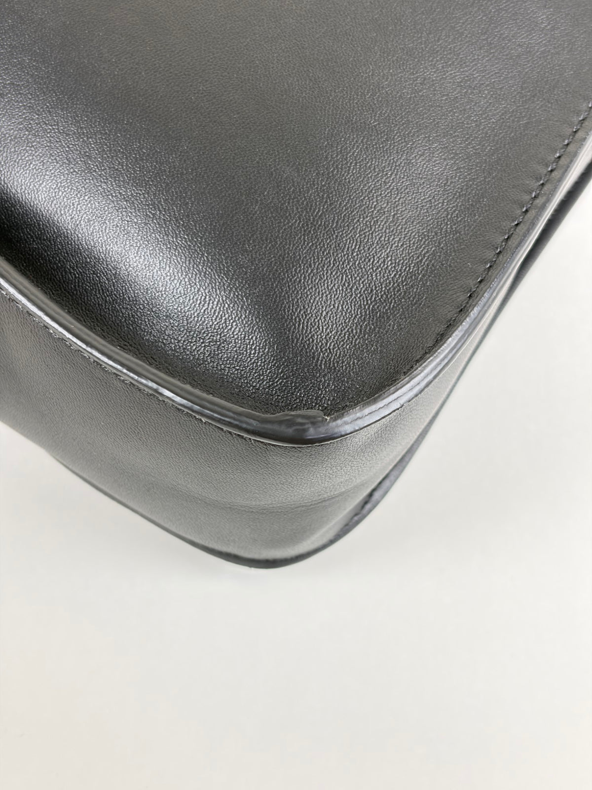 Stella Mccartney black Logo Square Crossbody Tiny Bag