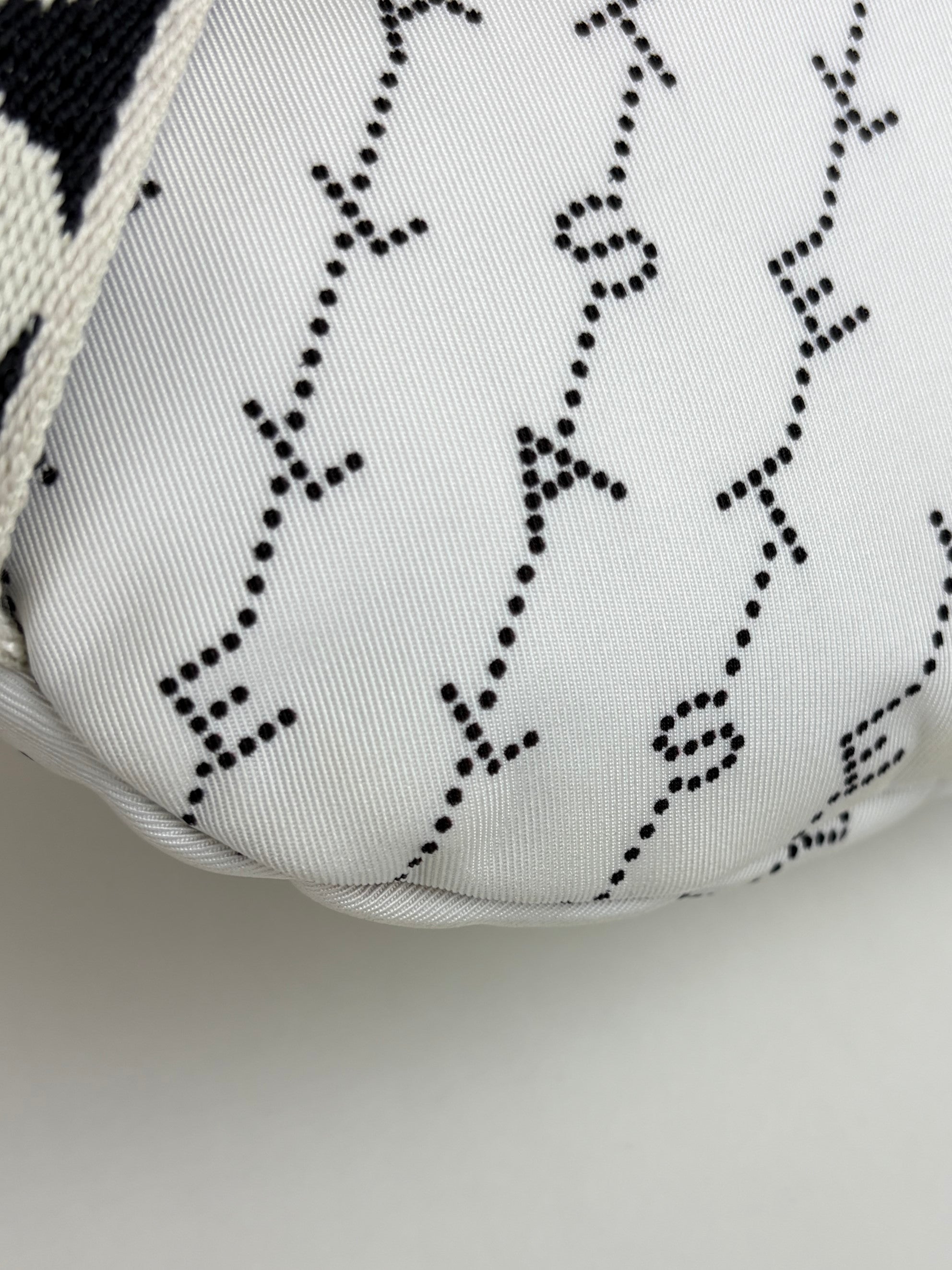 Stella McCartney white ECO nylon logo Falabella bumbag