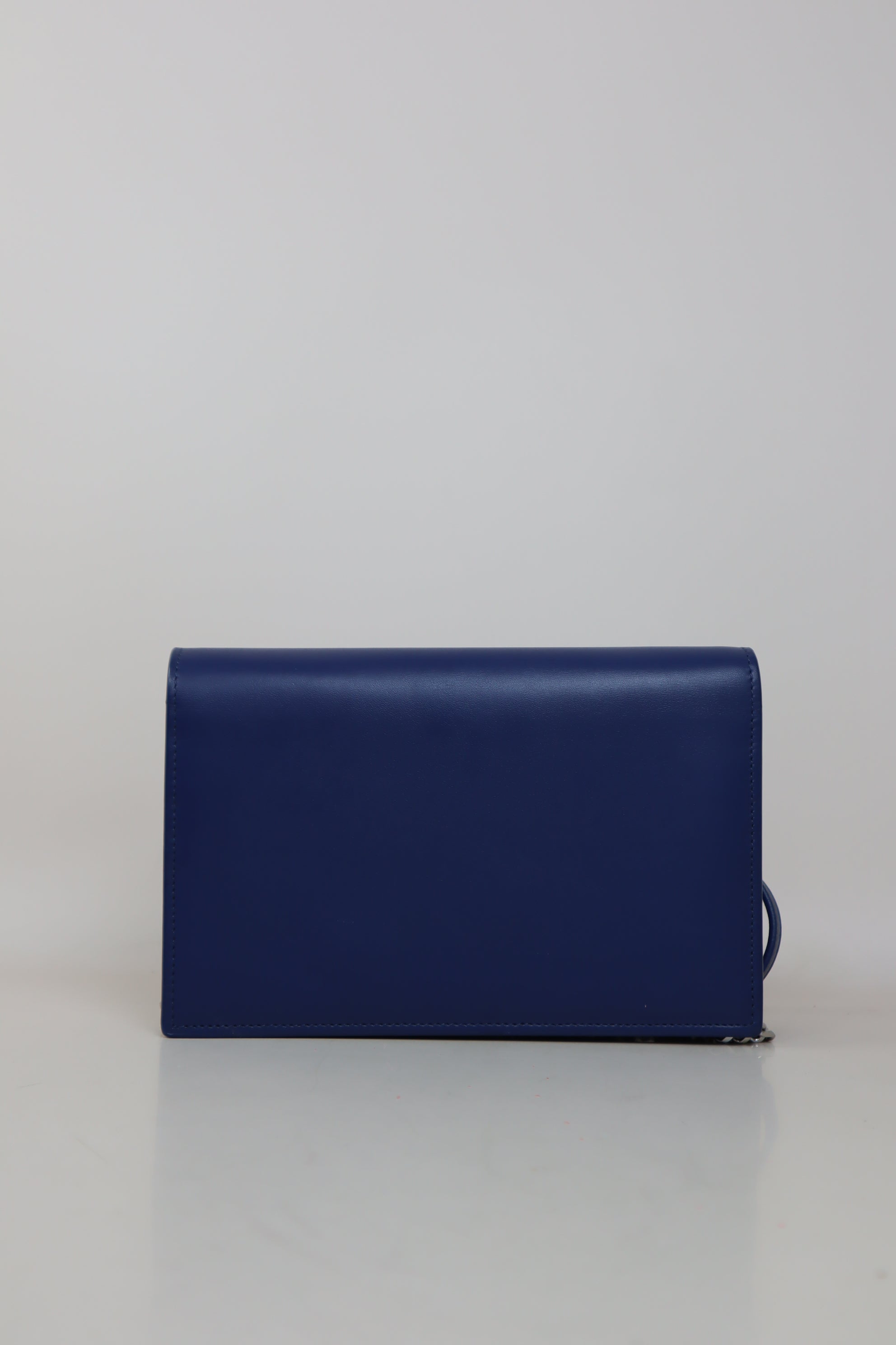 YSL Blue Kate Tassel Chain Wallet